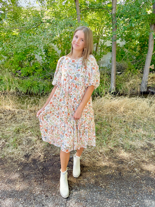 Elise Floral Dress