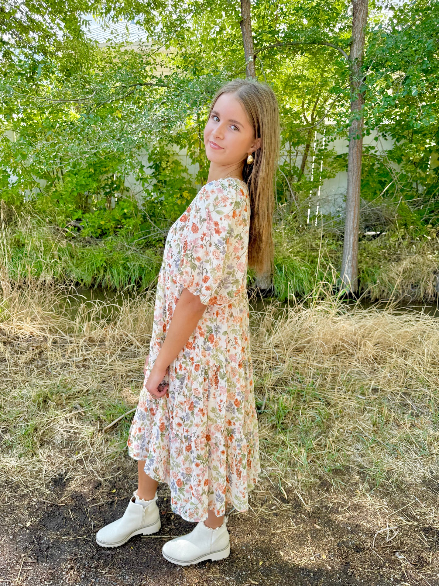 Elise Floral Dress
