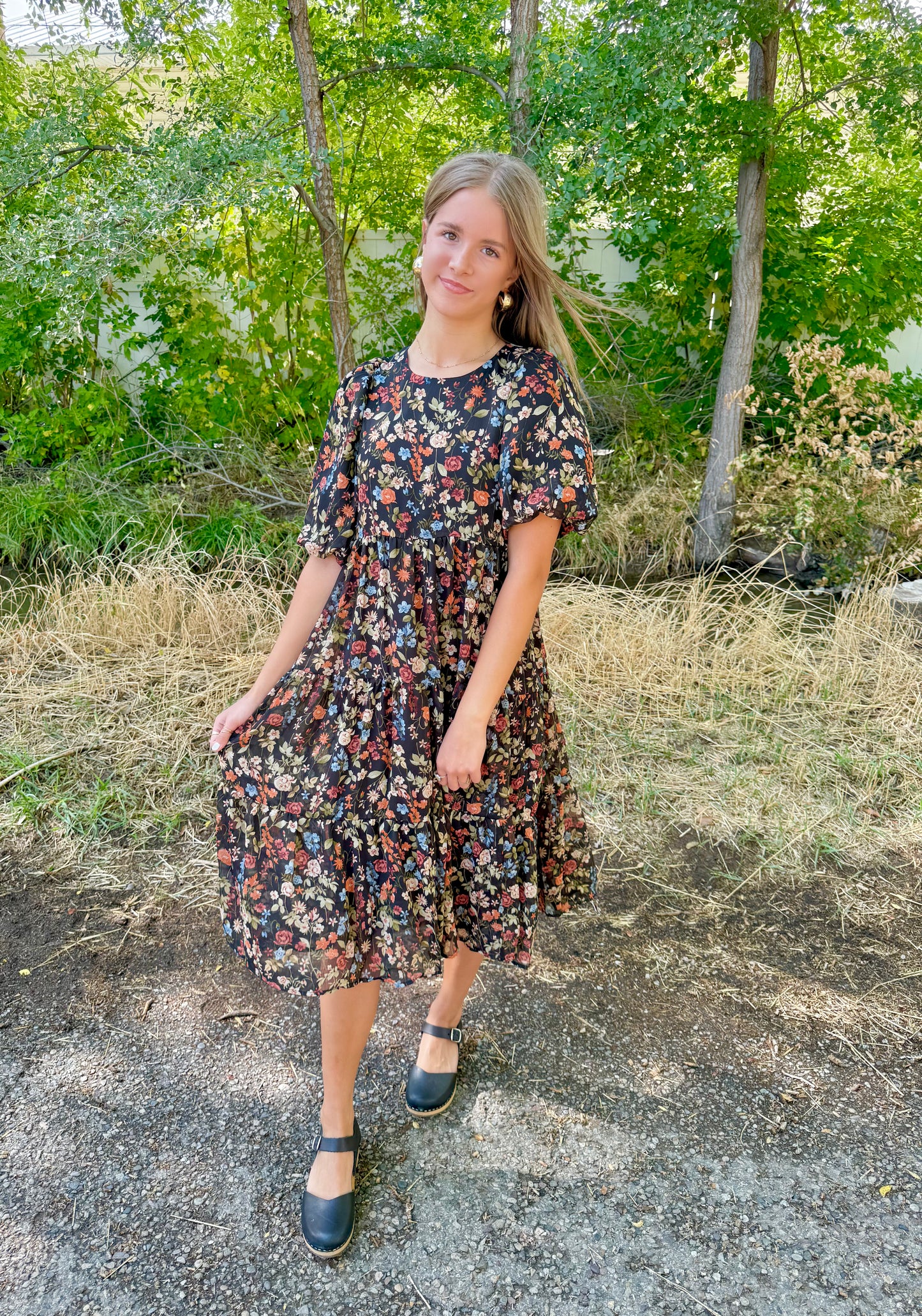 Elise Floral Dress