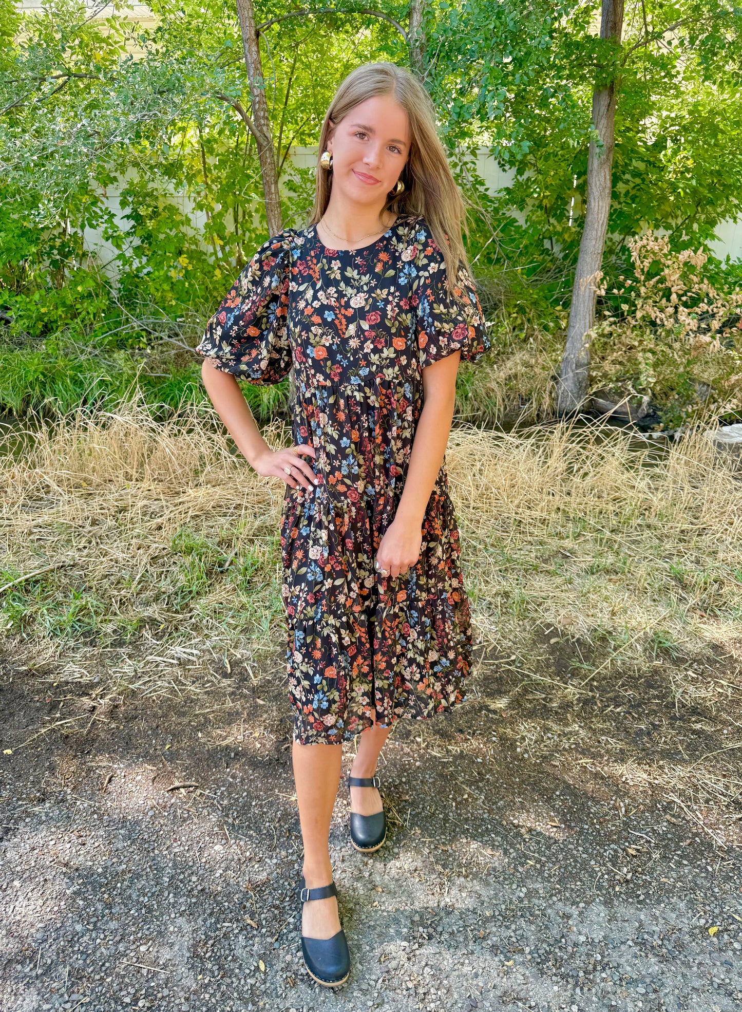 Elise Floral Dress