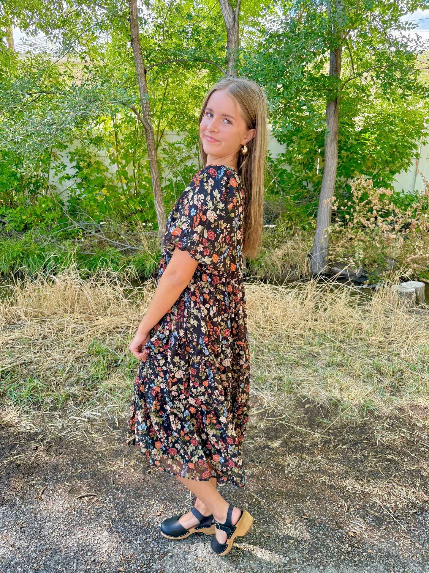 Elise Floral Dress
