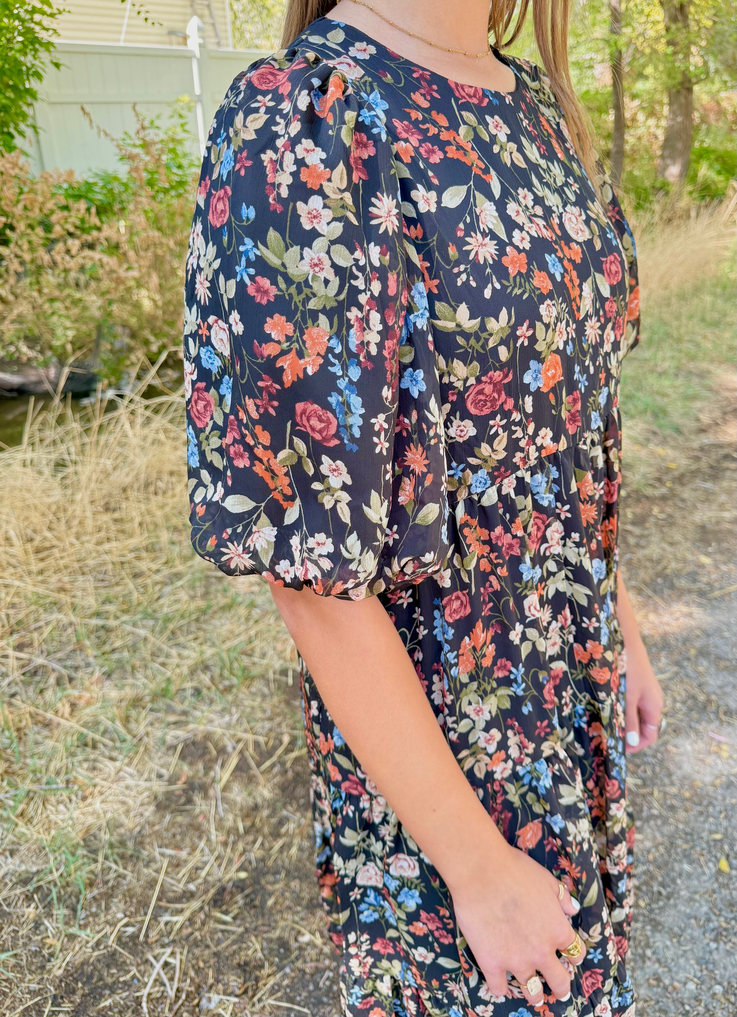 Elise Floral Dress
