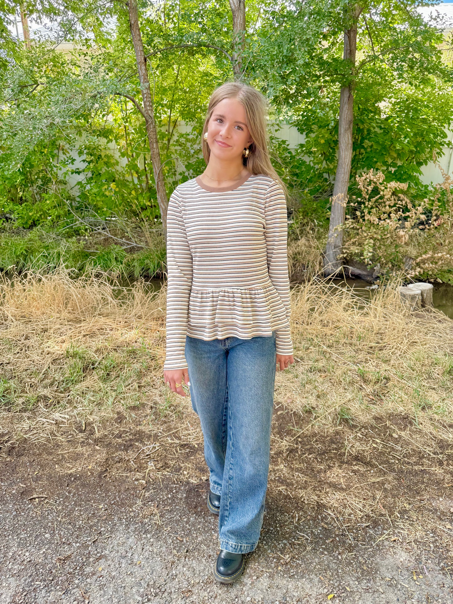 Jane Peplum Blouse