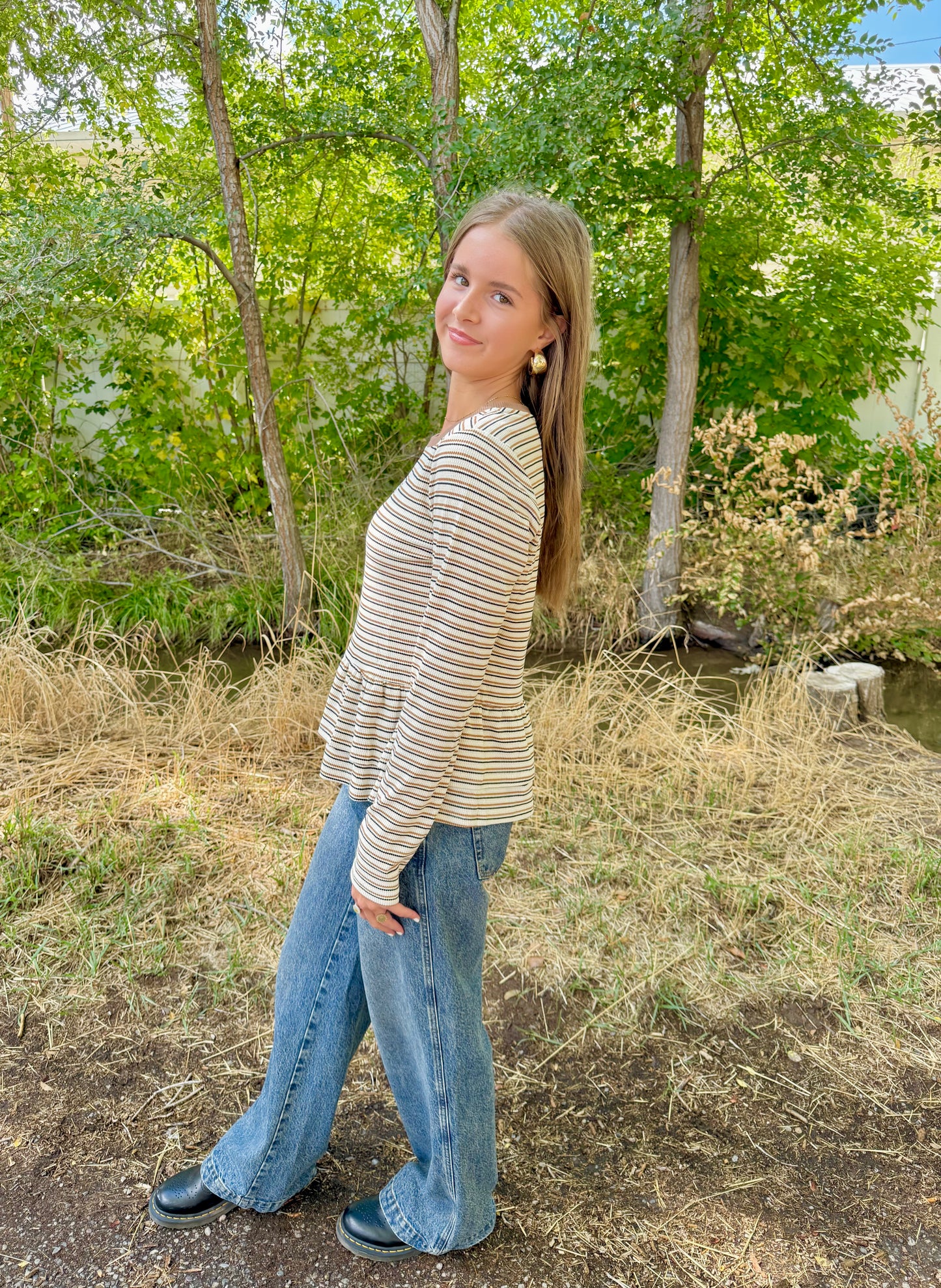 Jane Peplum Blouse