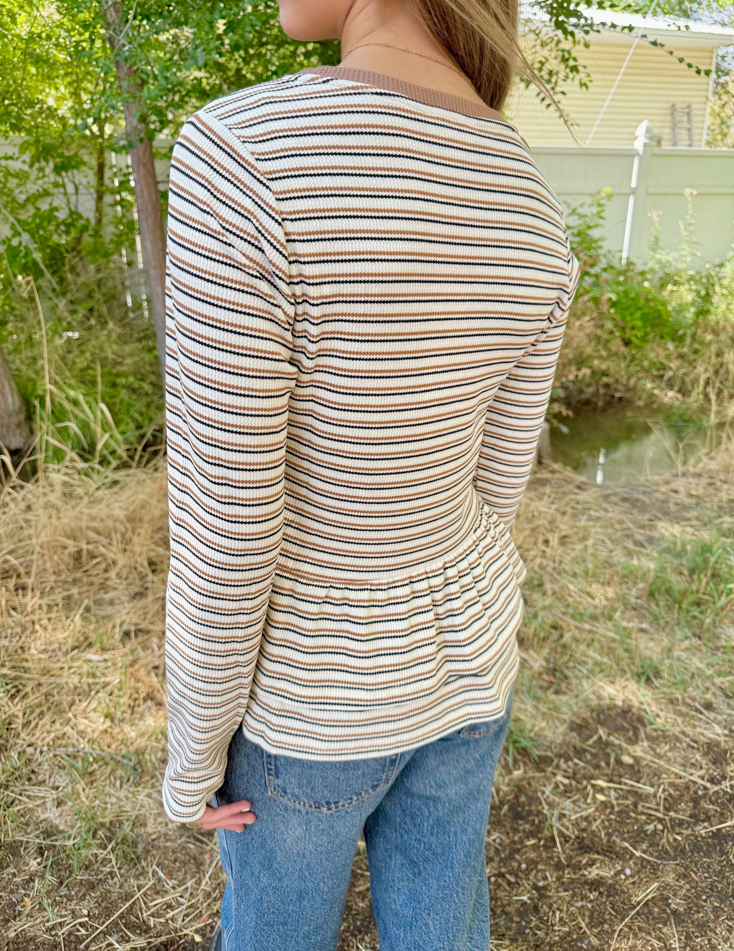 Jane Peplum Blouse