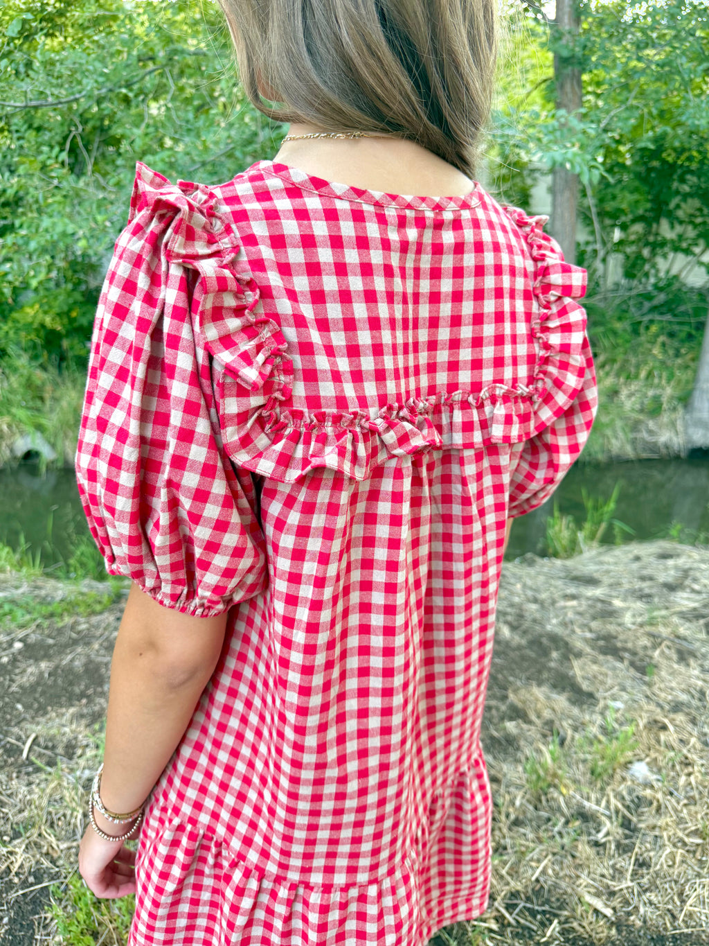 Andie Gingham Dress