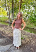 Eden Ditsy Floral Skirt