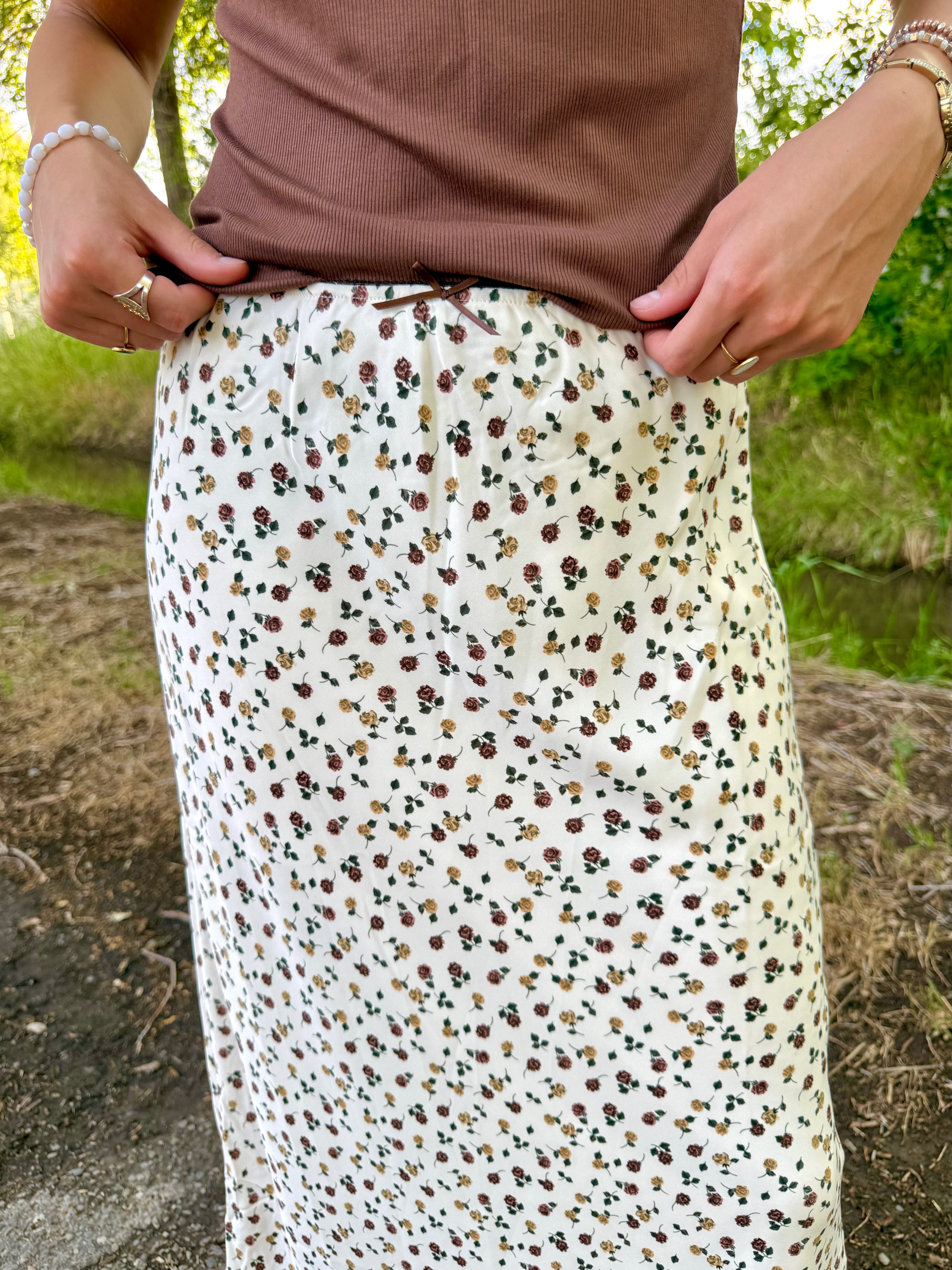 Eden Ditsy Floral Skirt