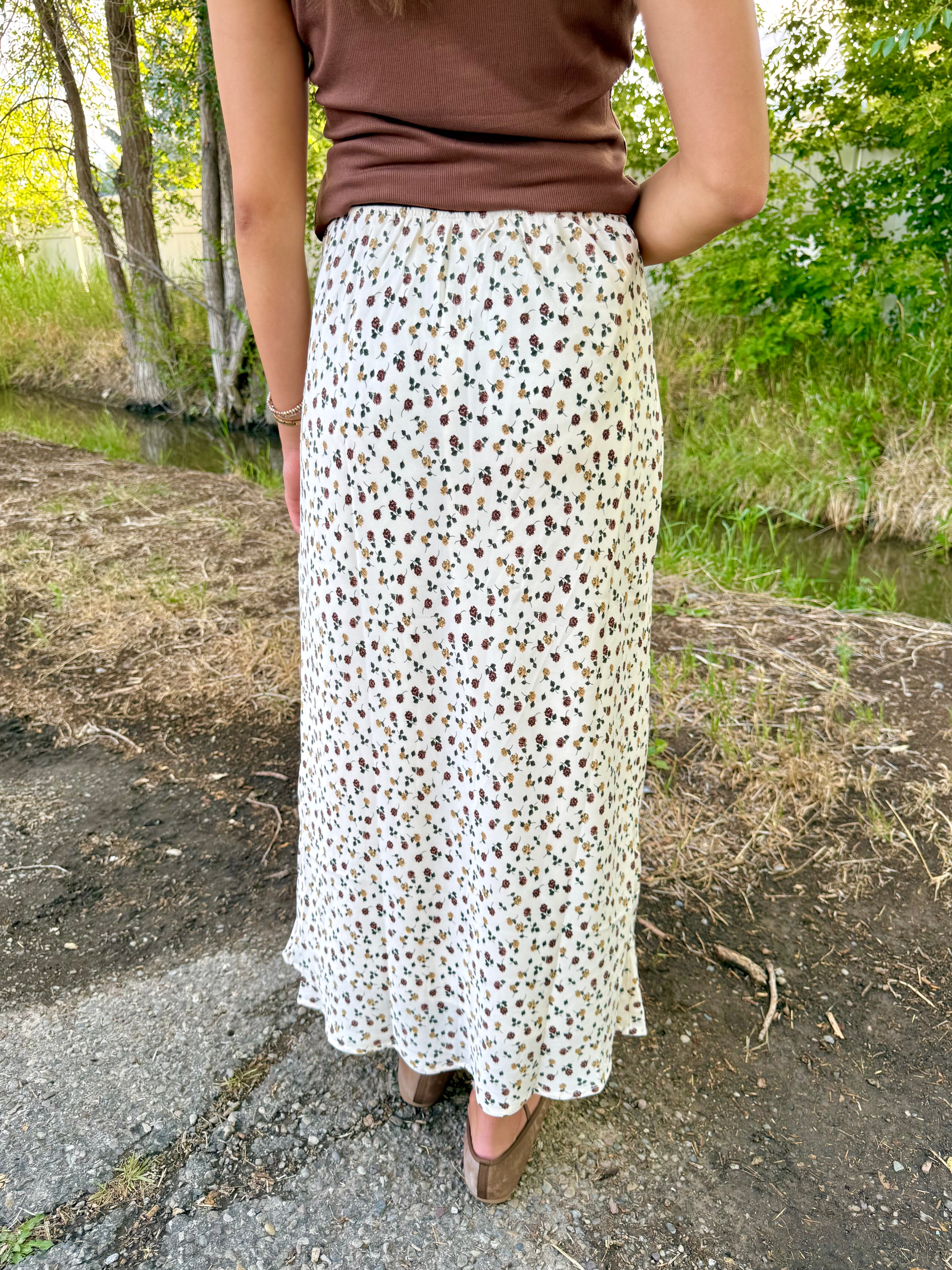 Eden Ditsy Floral Skirt