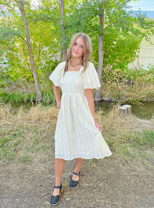 Stella Cream Dress