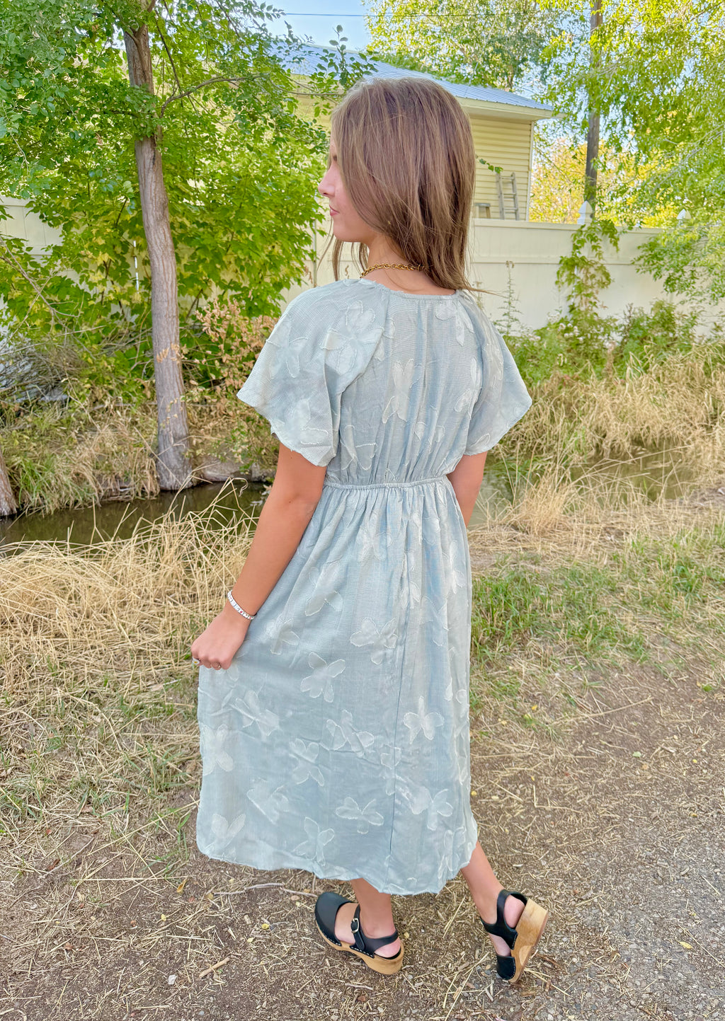 Arnett Sage Green Dress