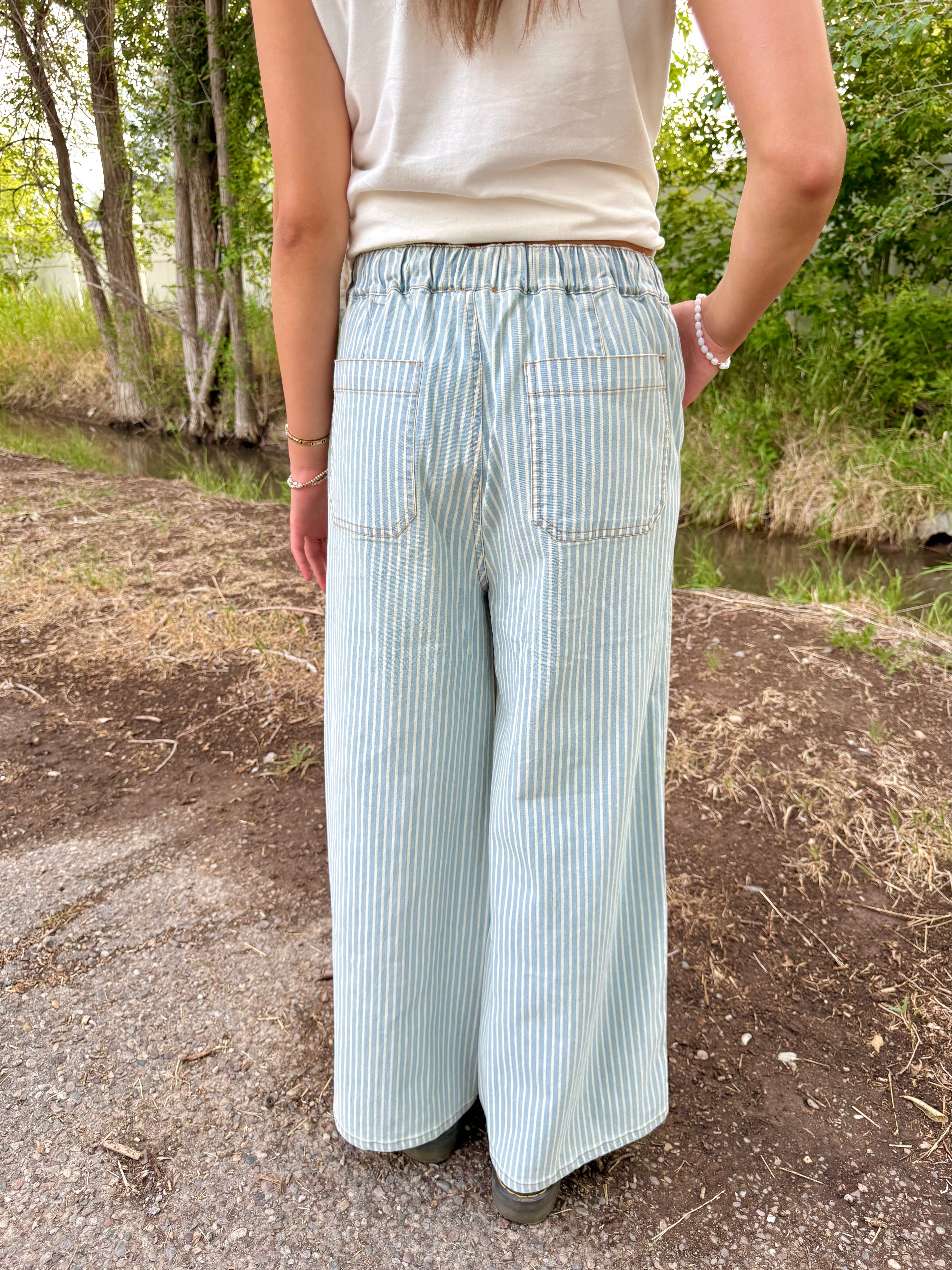Newport Striped Pants