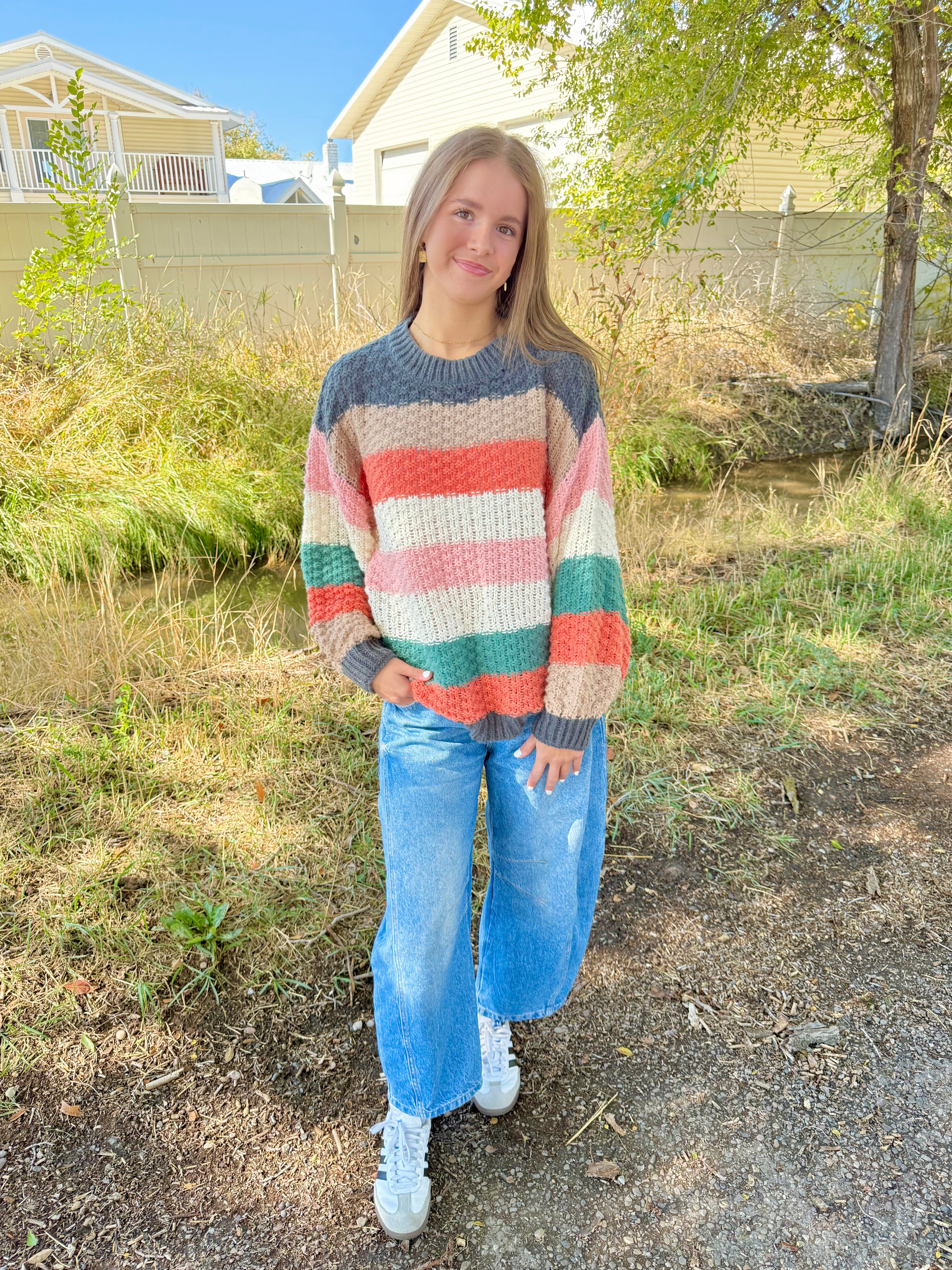 Noa Colorblock Sweater