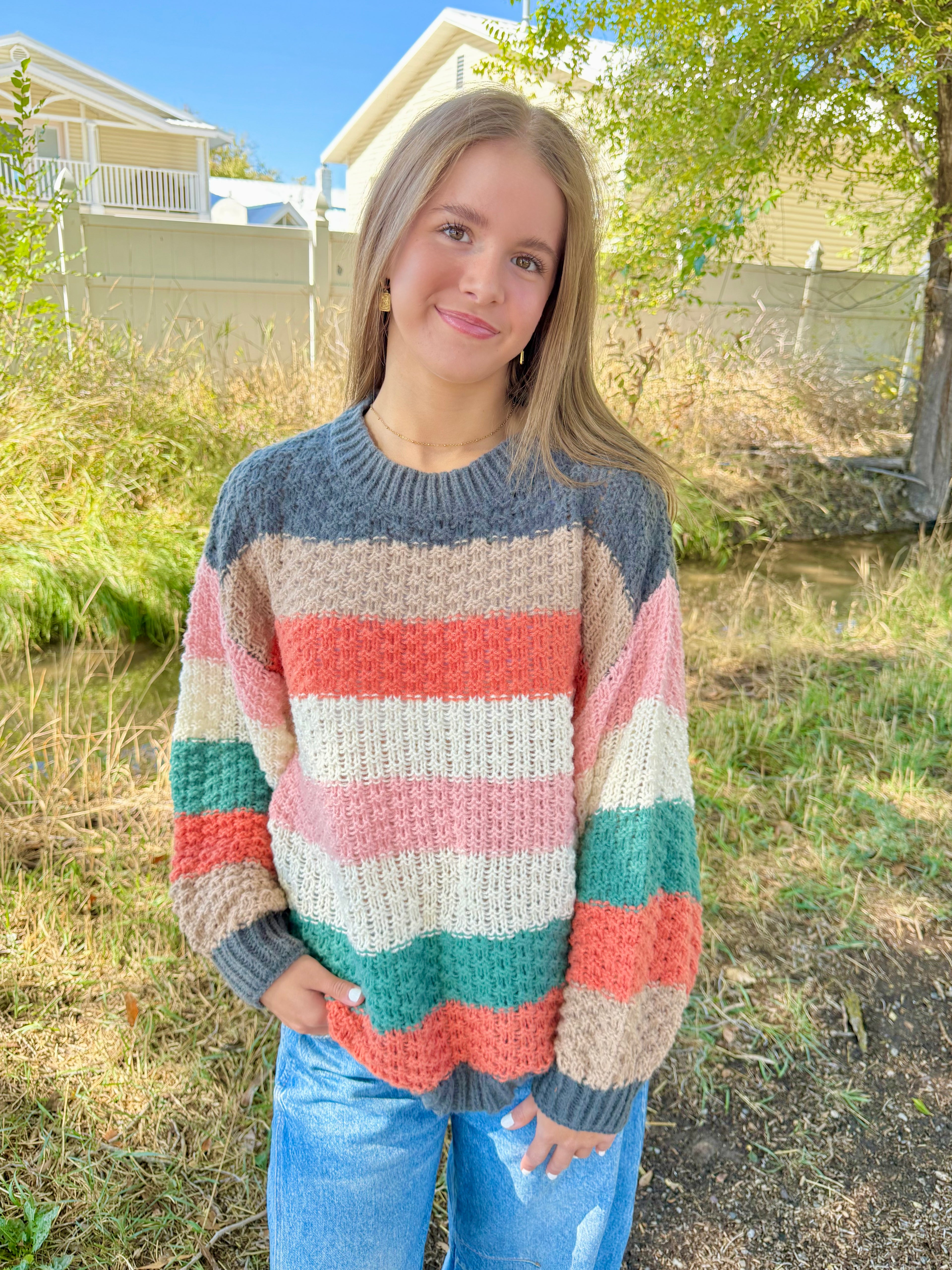 Noa Colorblock Sweater