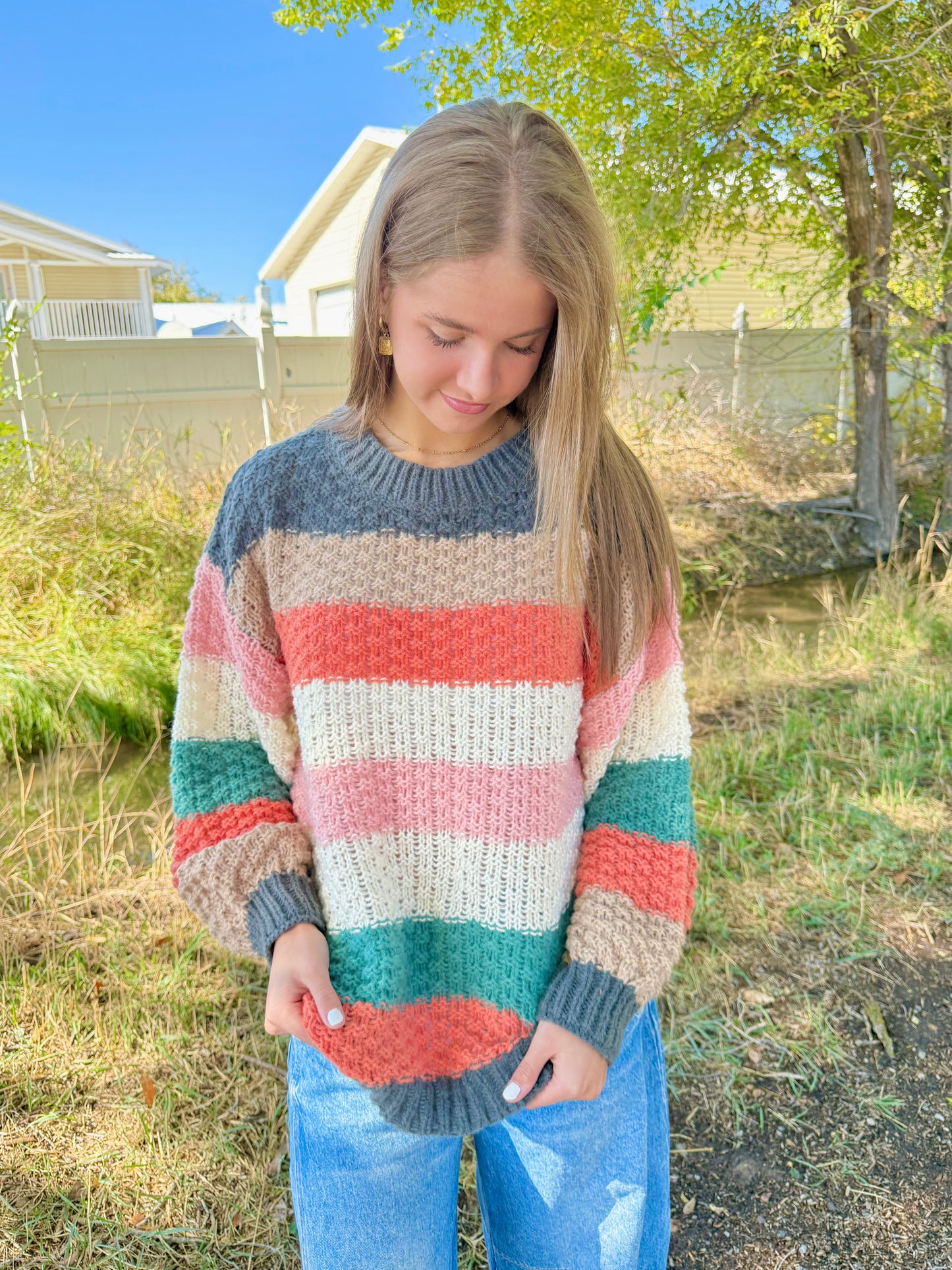 Noa Colorblock Sweater