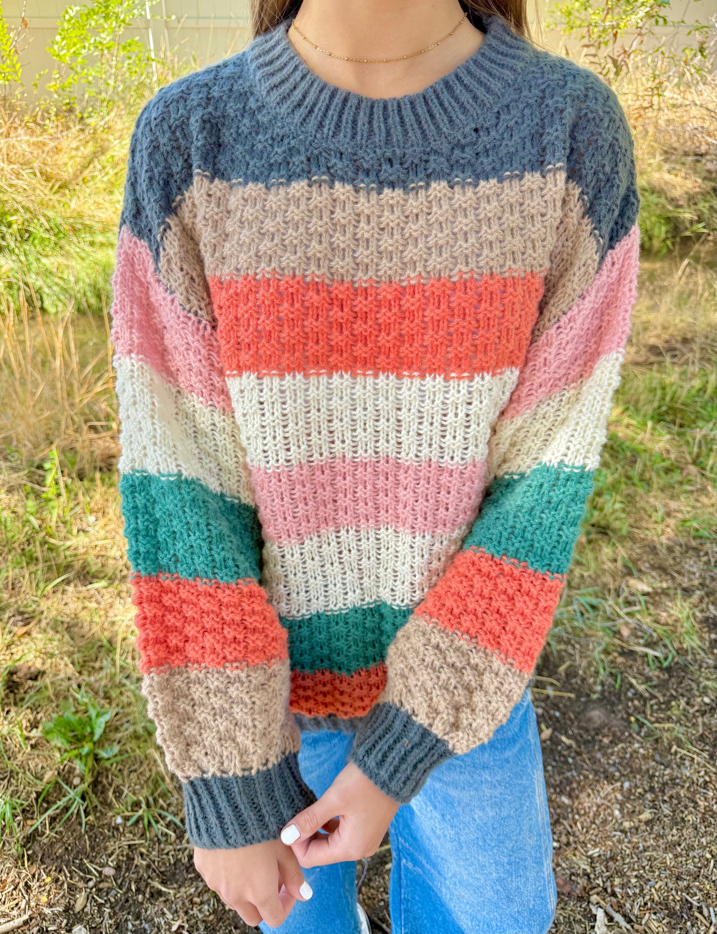 Noa Colorblock Sweater