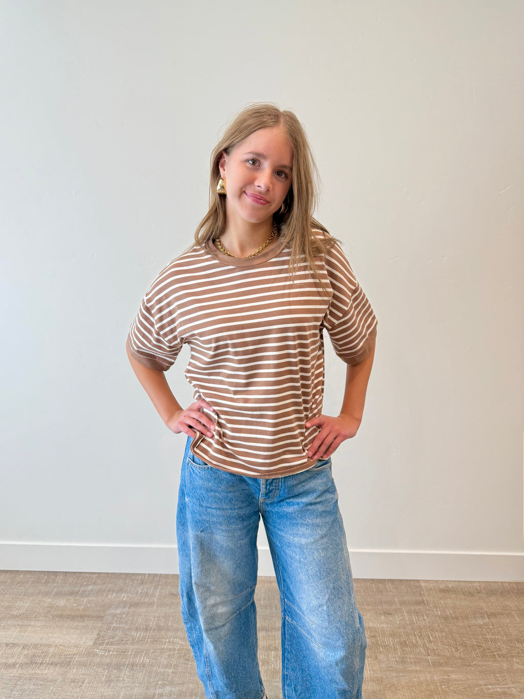 Stevie Striped Top