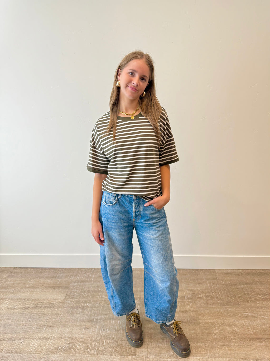 Stevie Striped Top