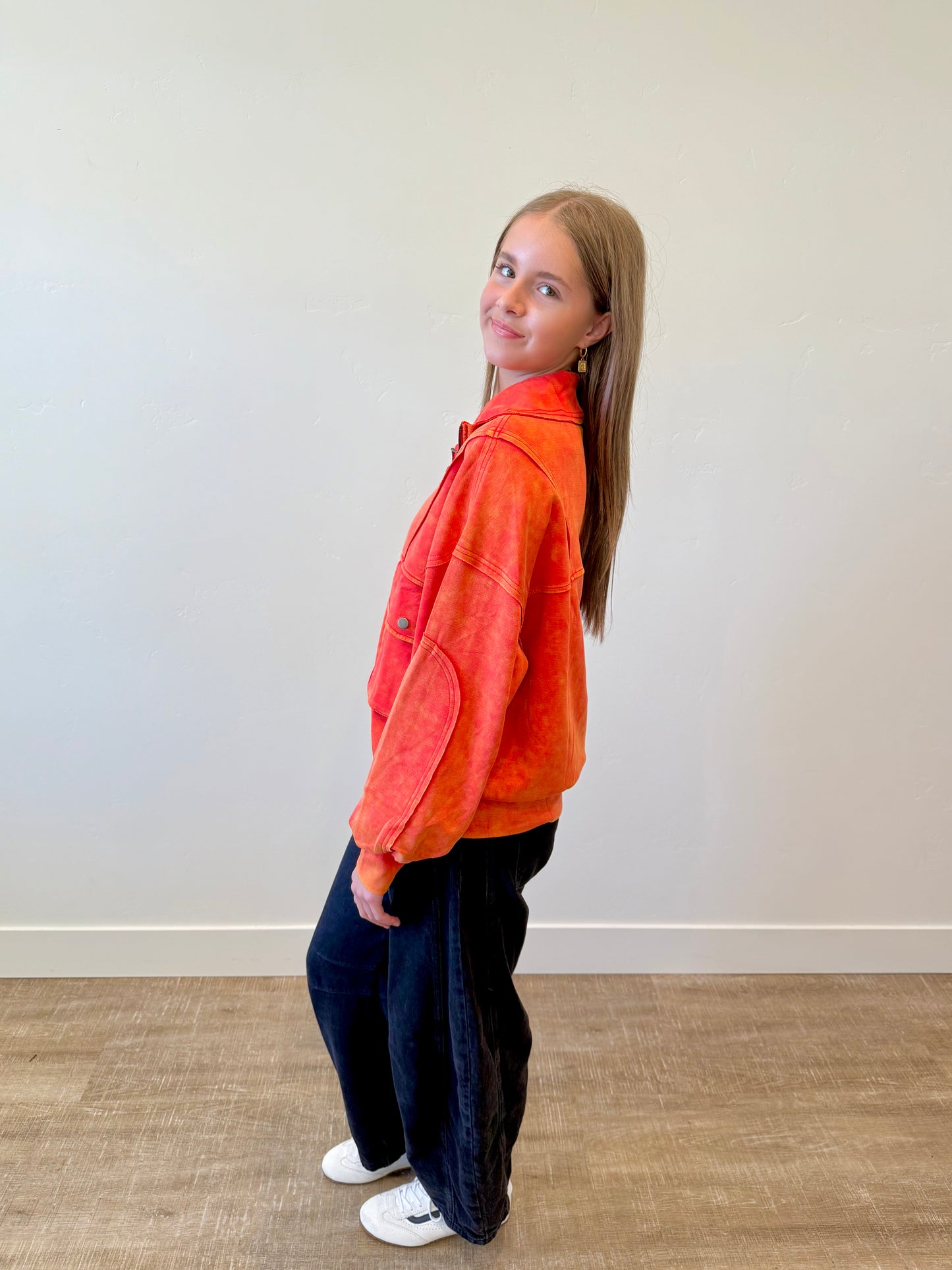 Feelin' Fine Half Zip Pullover