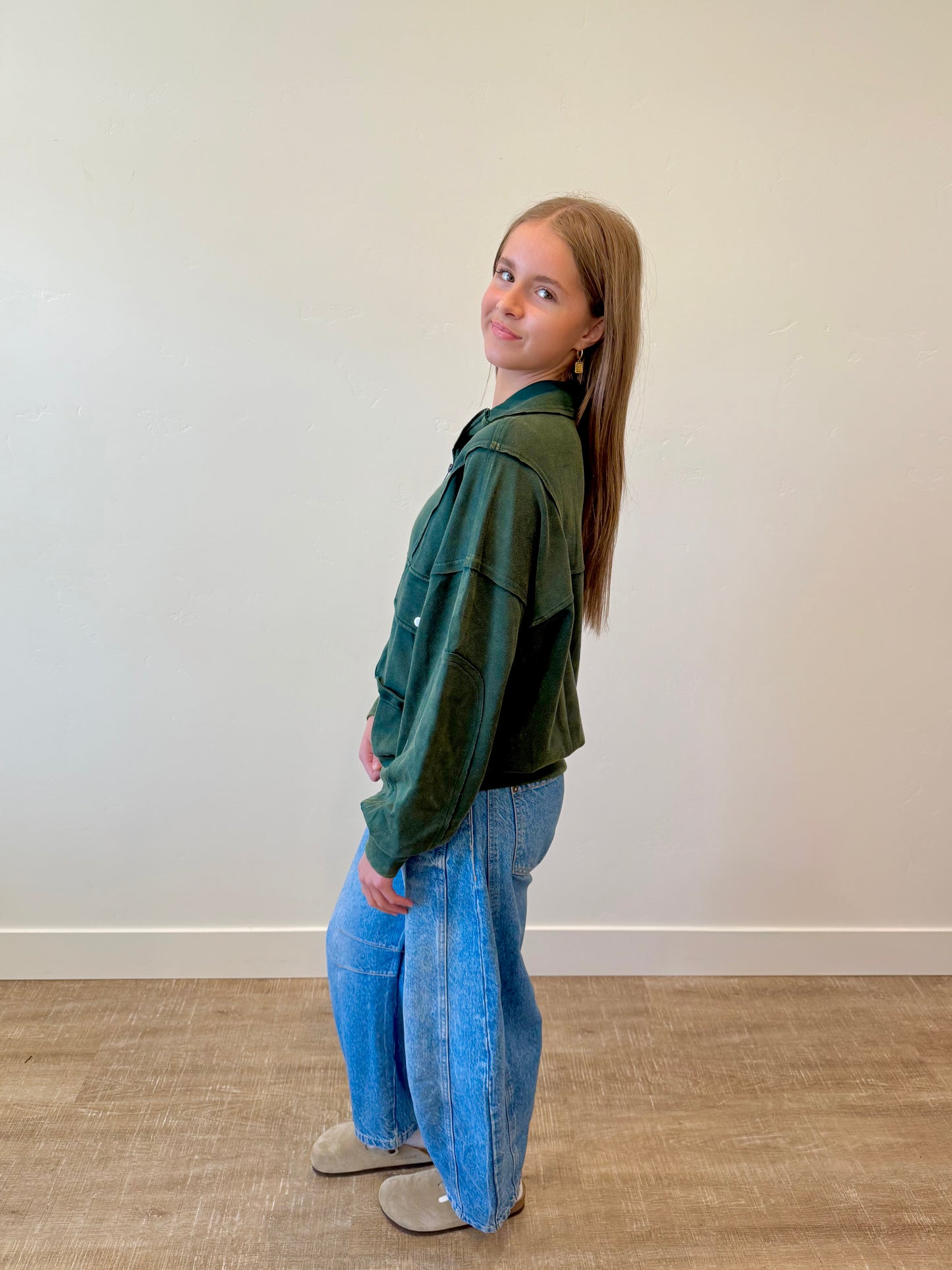 Feelin' Fine Half Zip Pullover