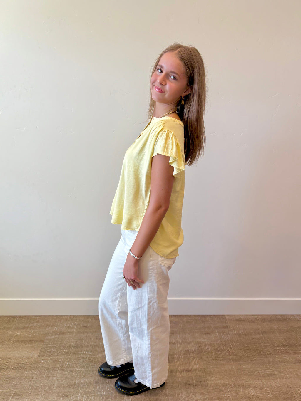 Linden Button Up Top