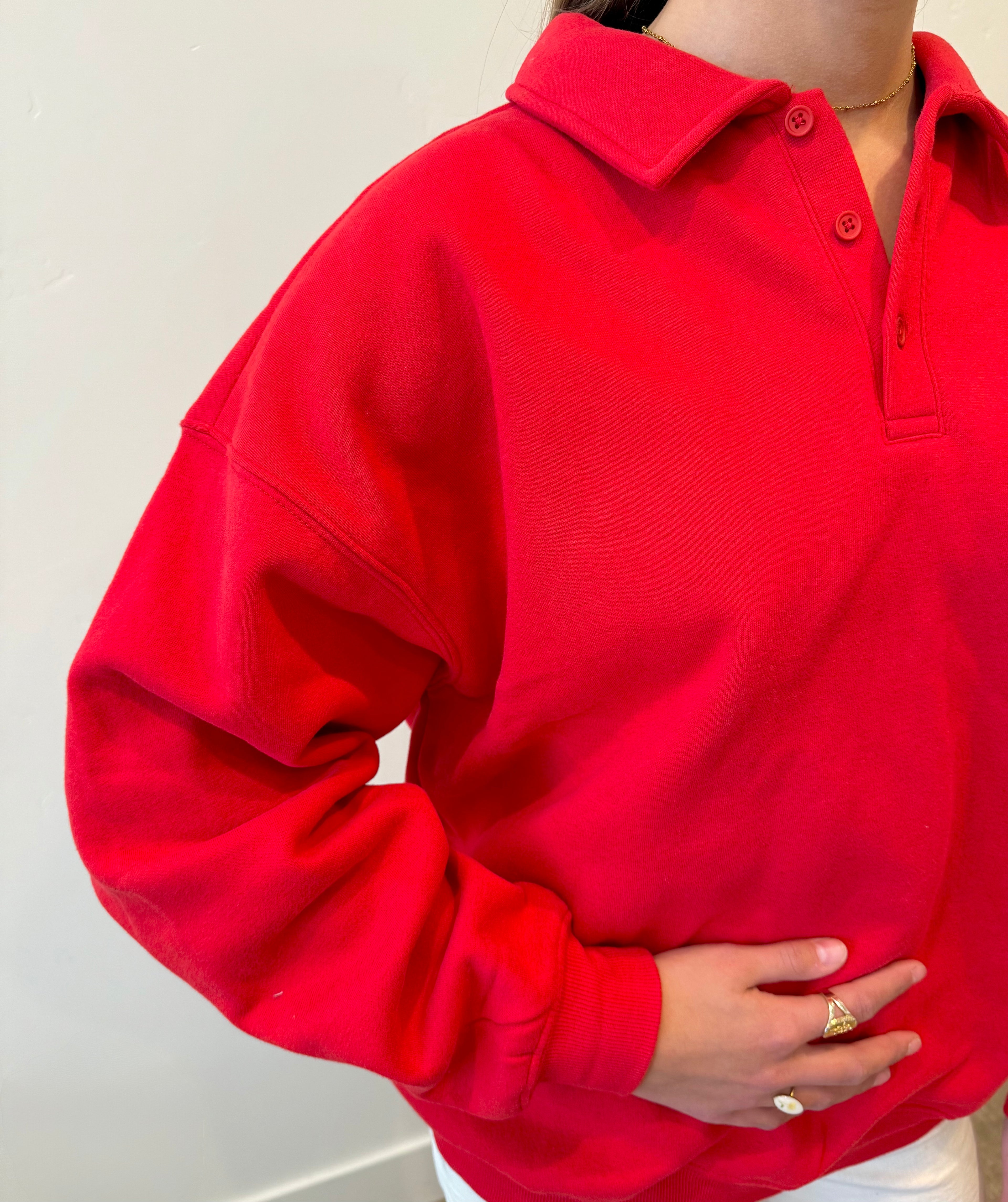 Faye Oversized Polo