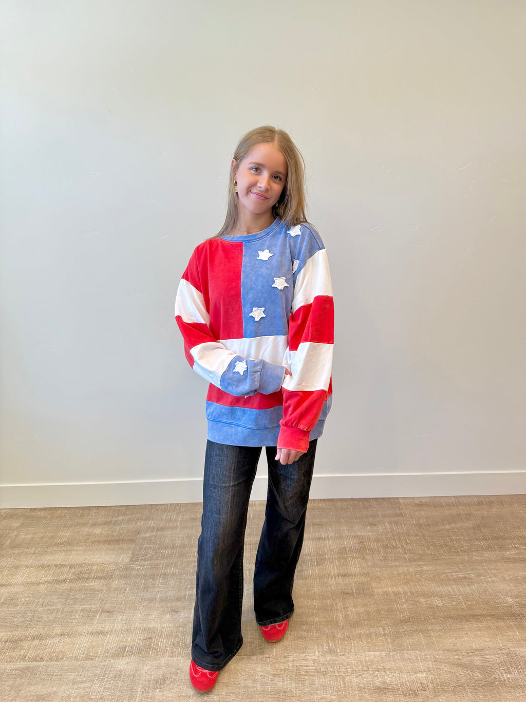 All-American Cozy Top