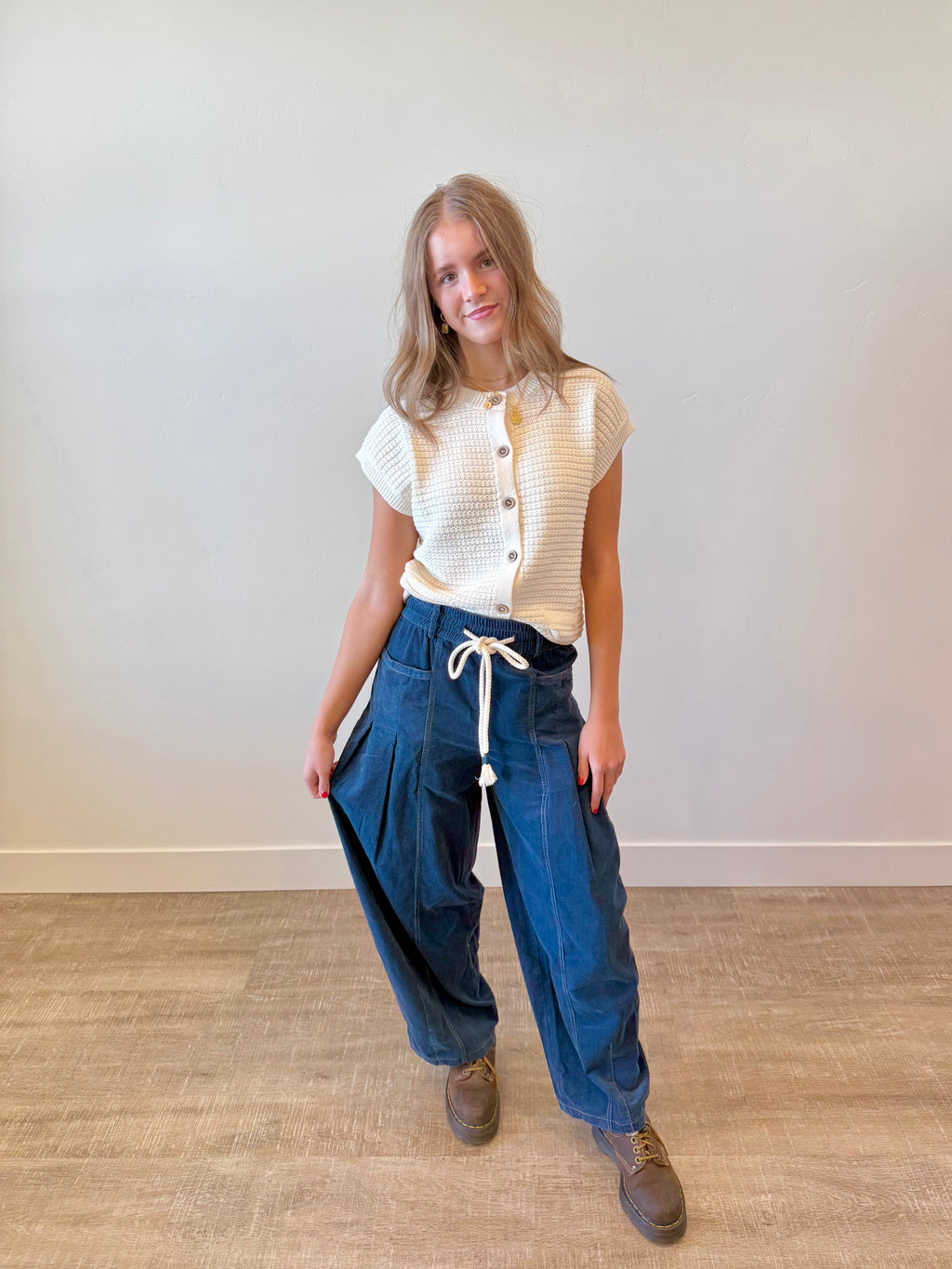 Windsor Blue Corduroy Pants