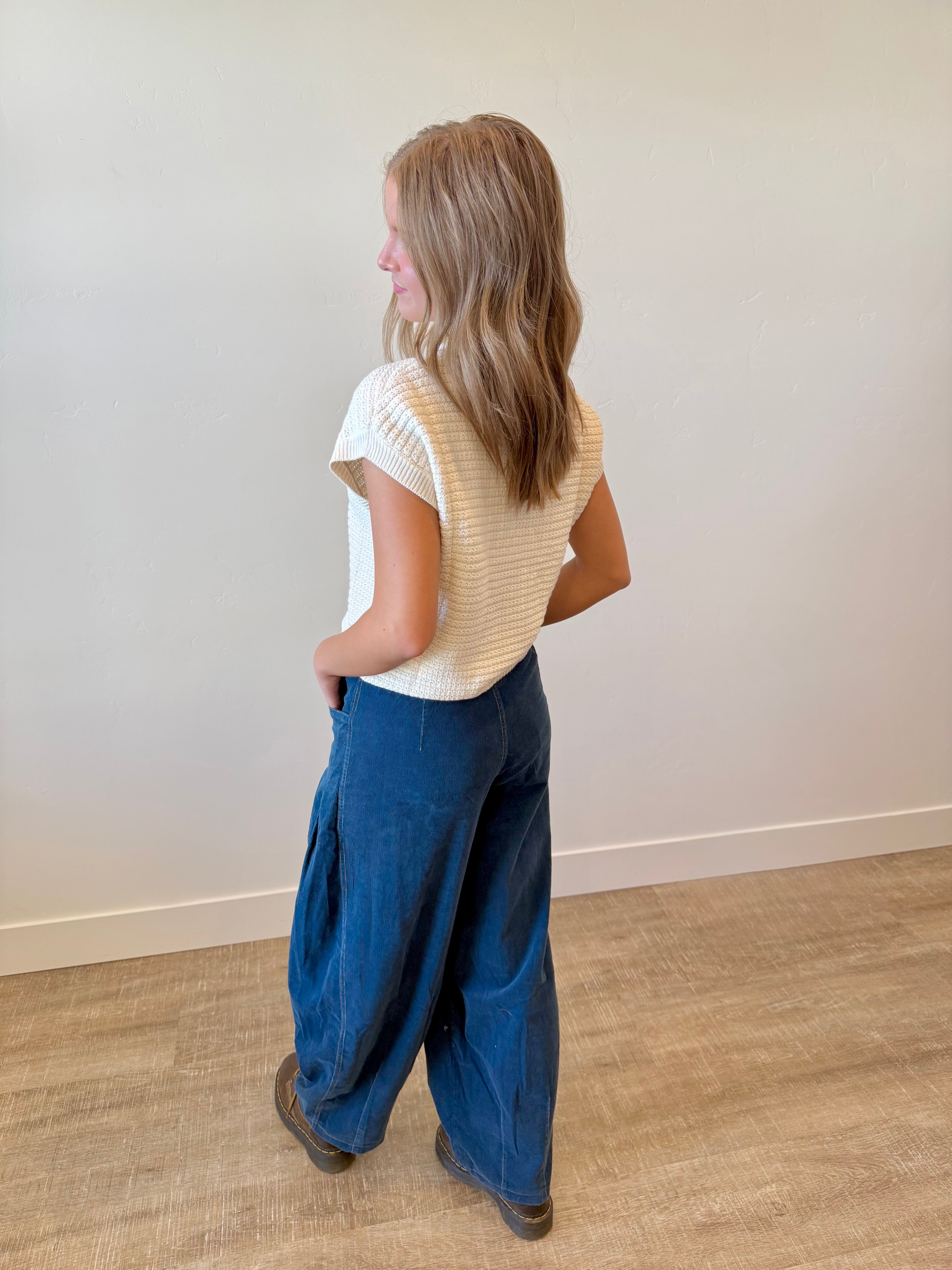Windsor Blue Corduroy Pants