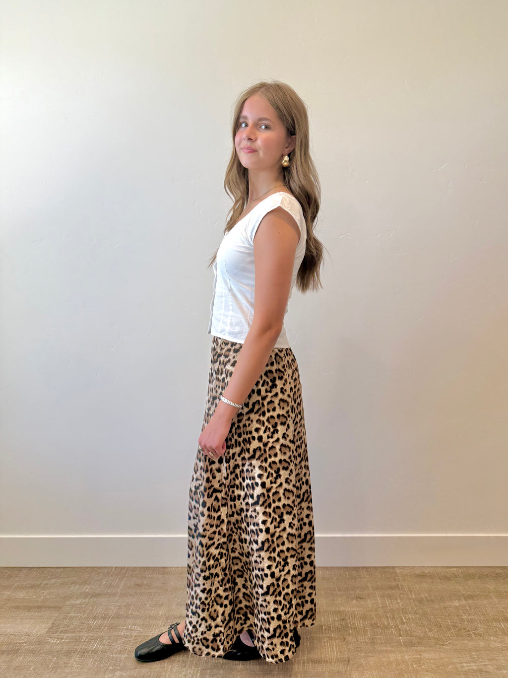 Aria Leopard Skirt