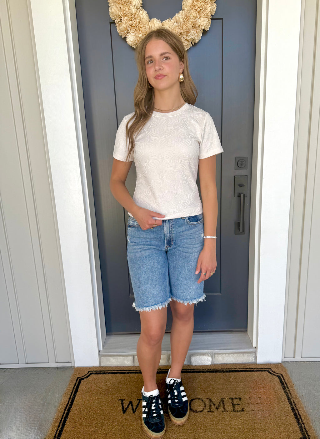 Wrenlee Textured Top