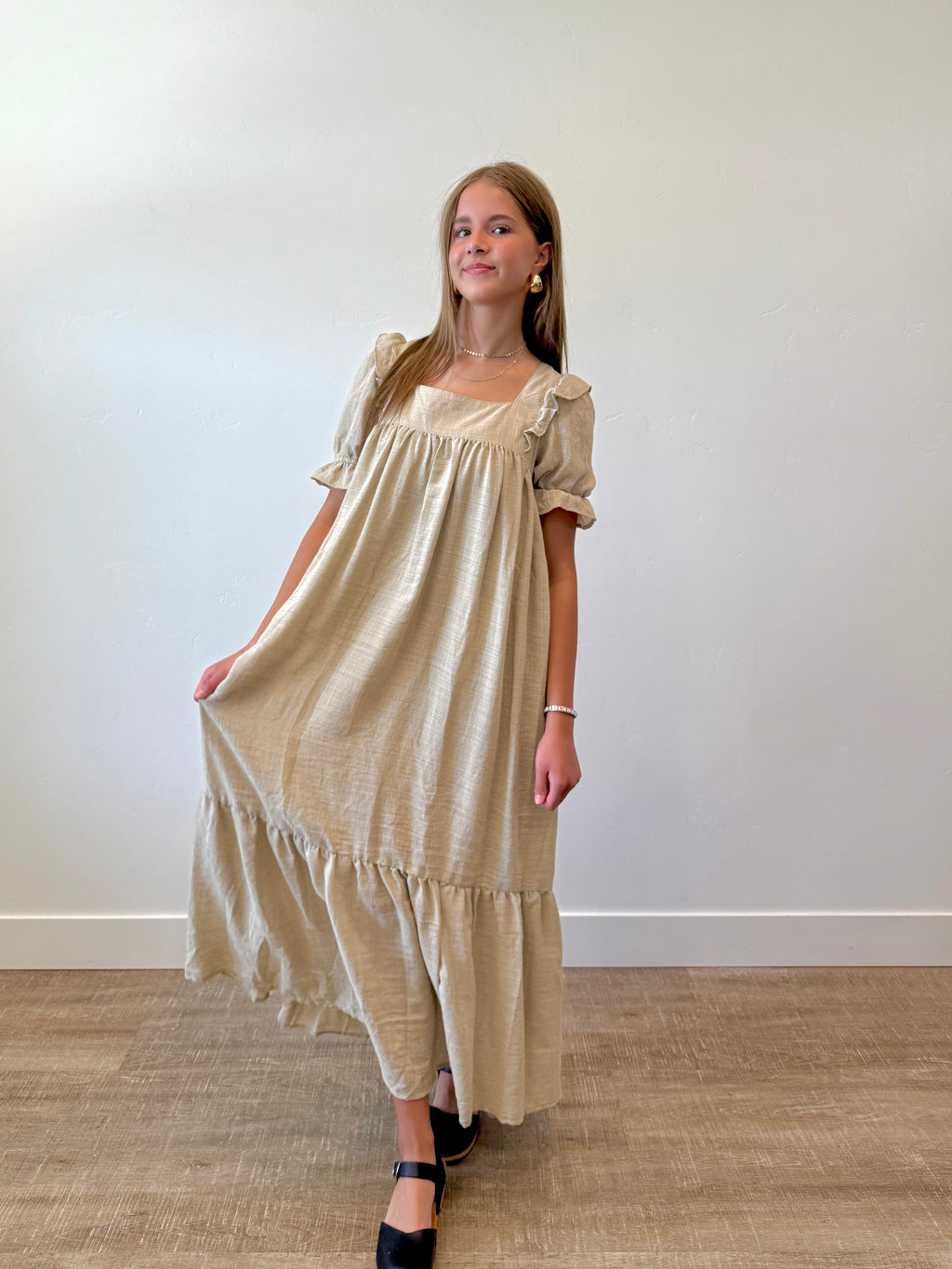 Ashley Square Neck Dress