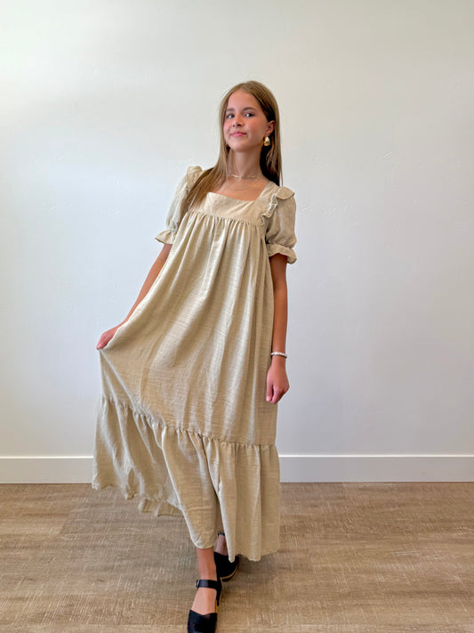 Ashley Square Neck Dress