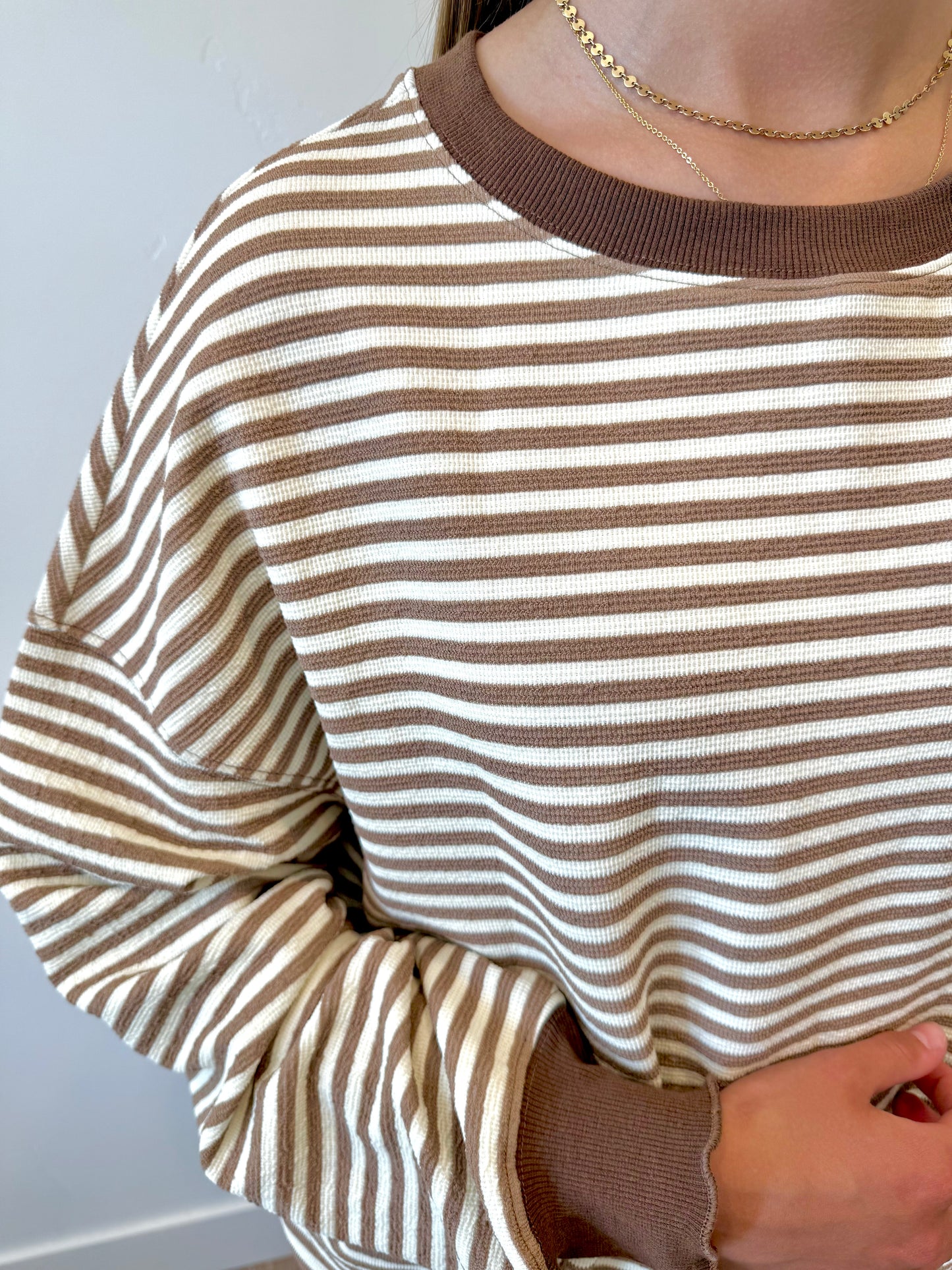 Camille Striped Top