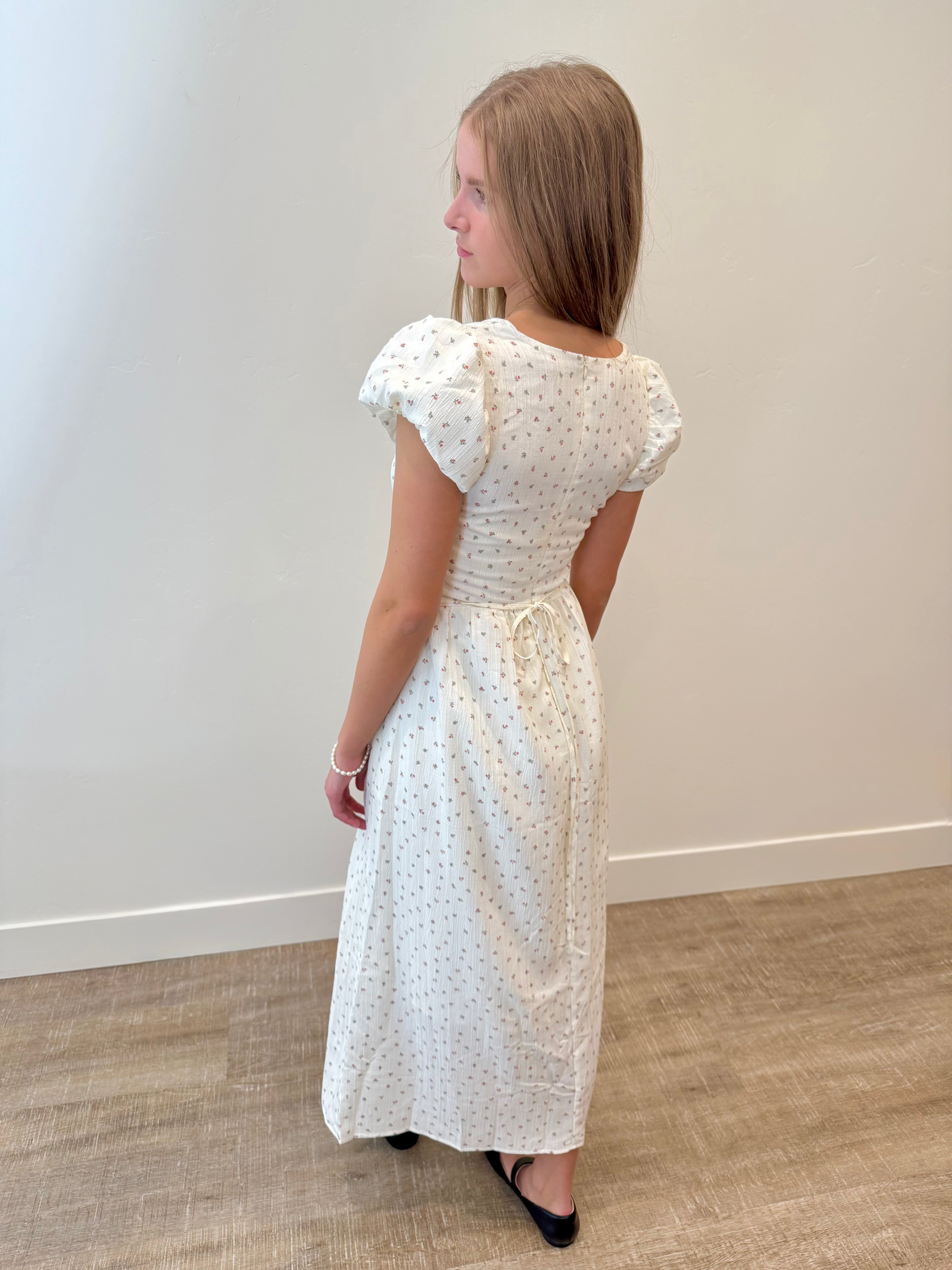 Ashton Floral Print Dress