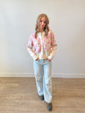 Mauri Wild Flower Sweater Cardigan