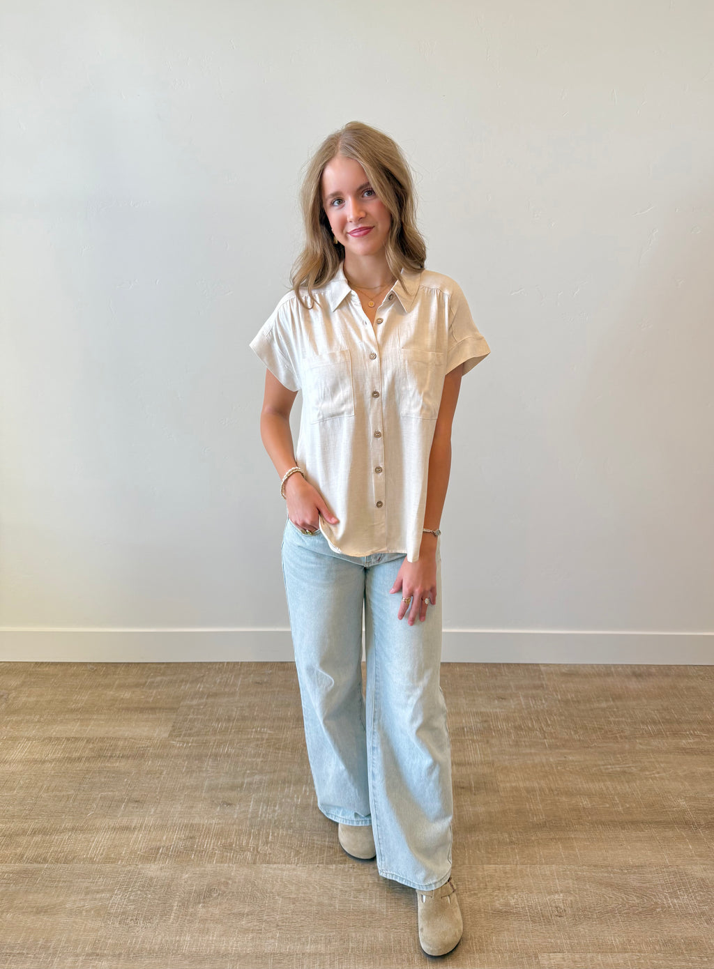 Meadow Button Down