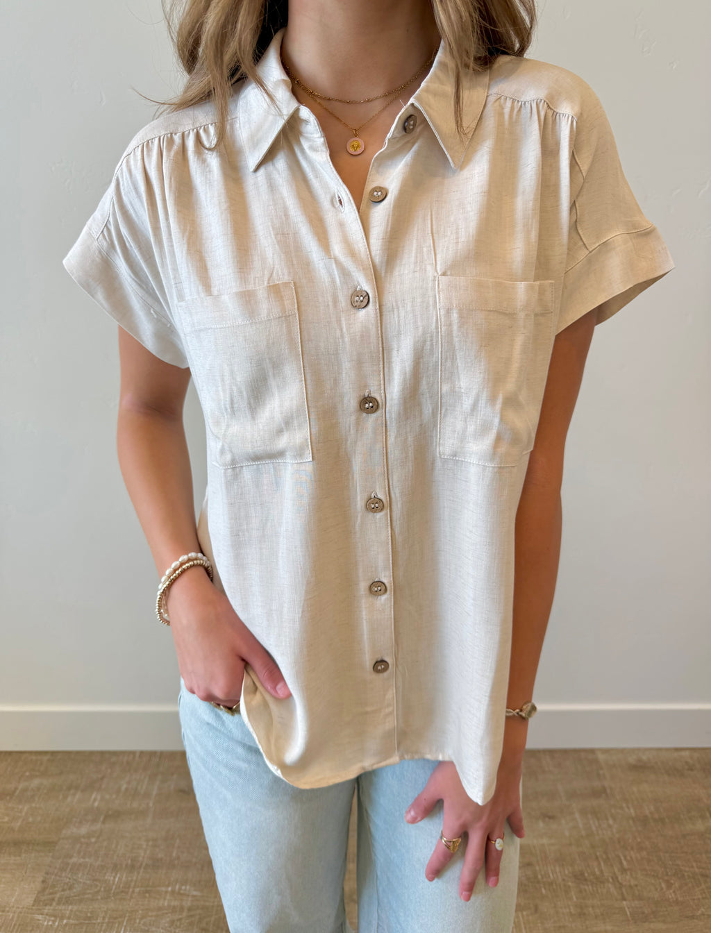 Meadow Button Down