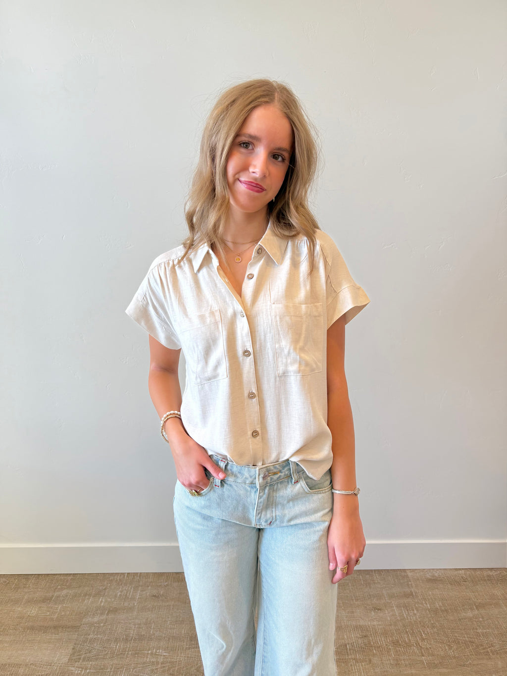 Meadow Button Down