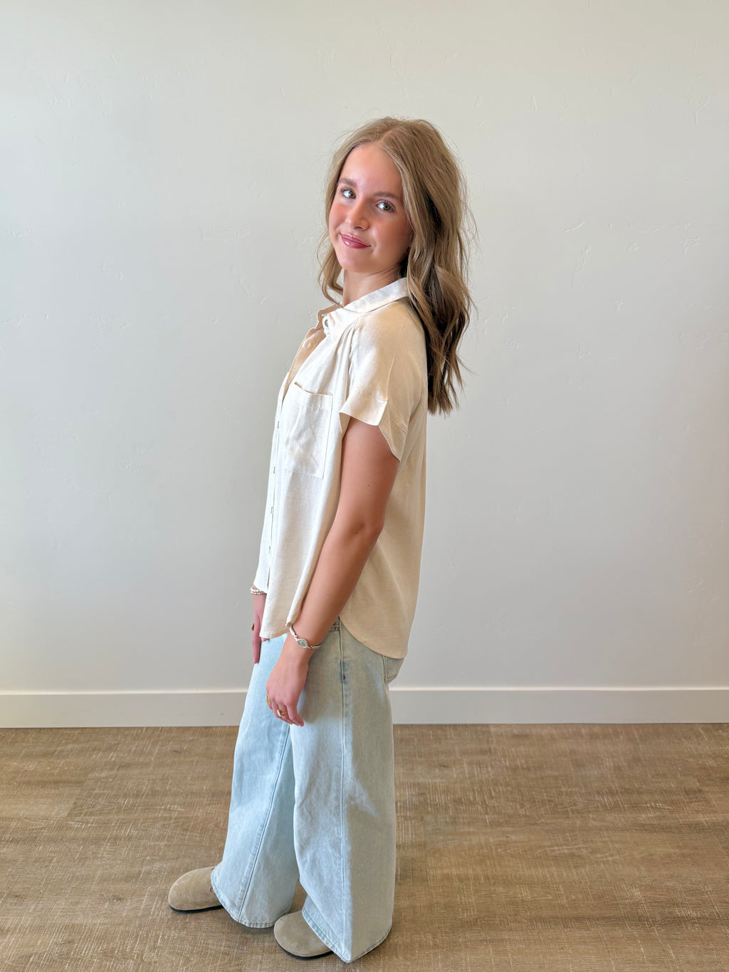 Meadow Button Down