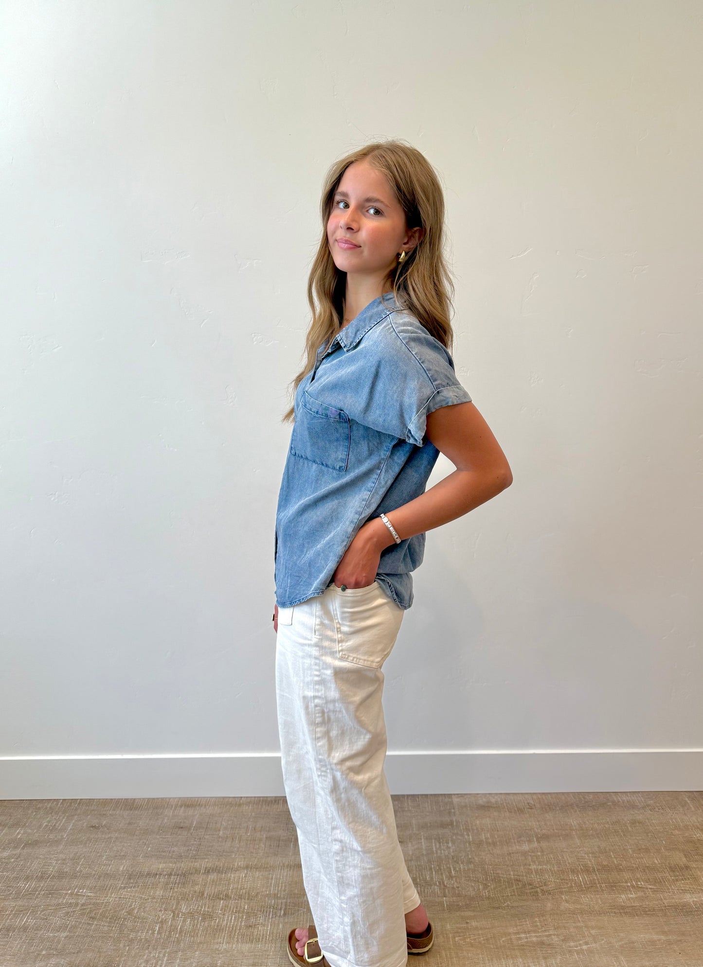 Catoosa Button-up Top