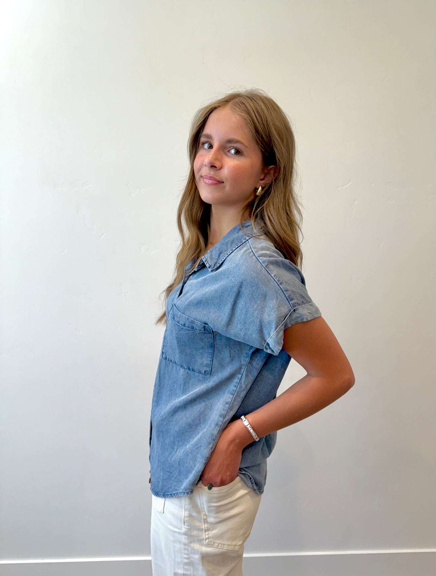 Catoosa Button-up Top