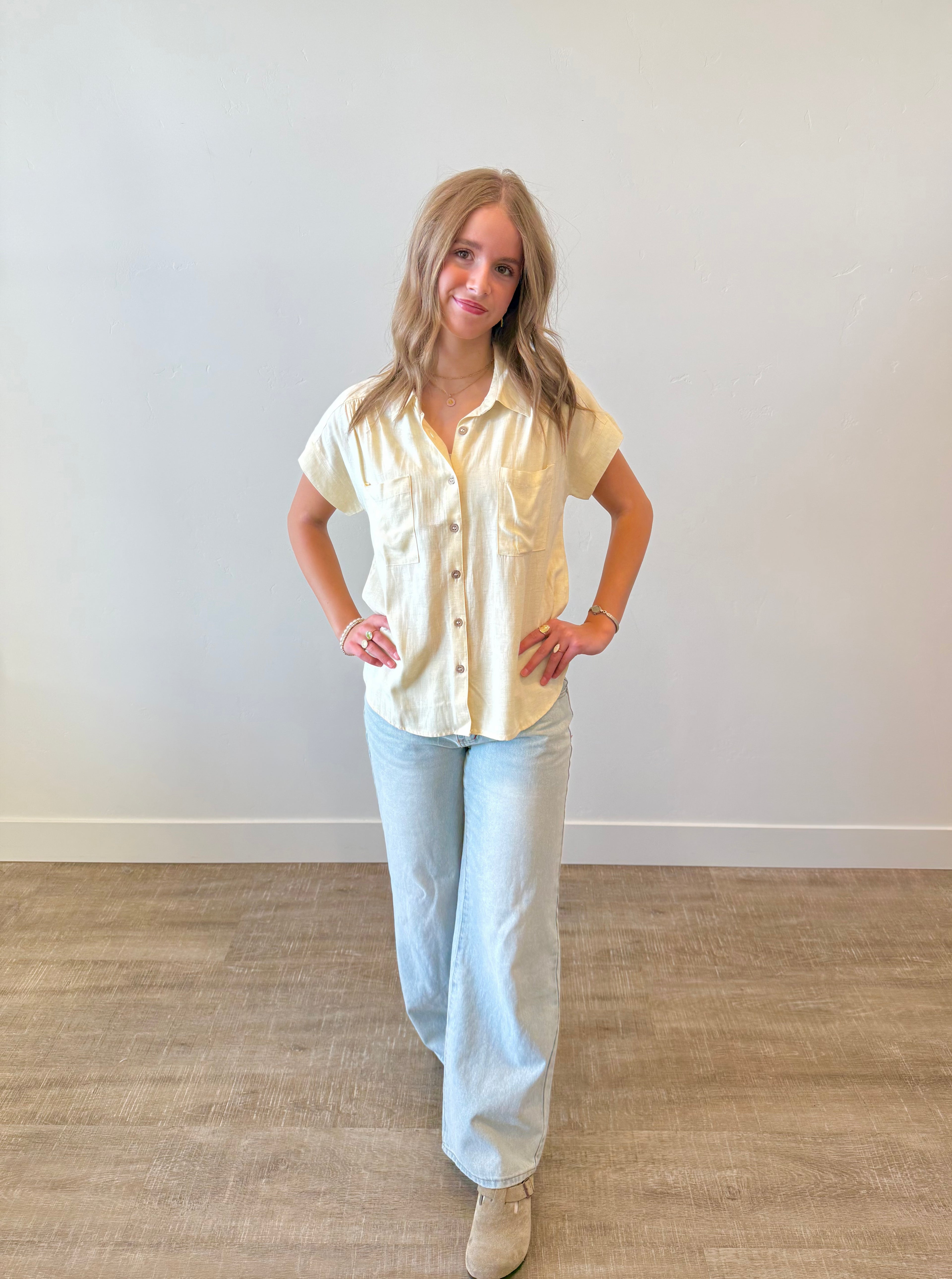 Meadow Button Down