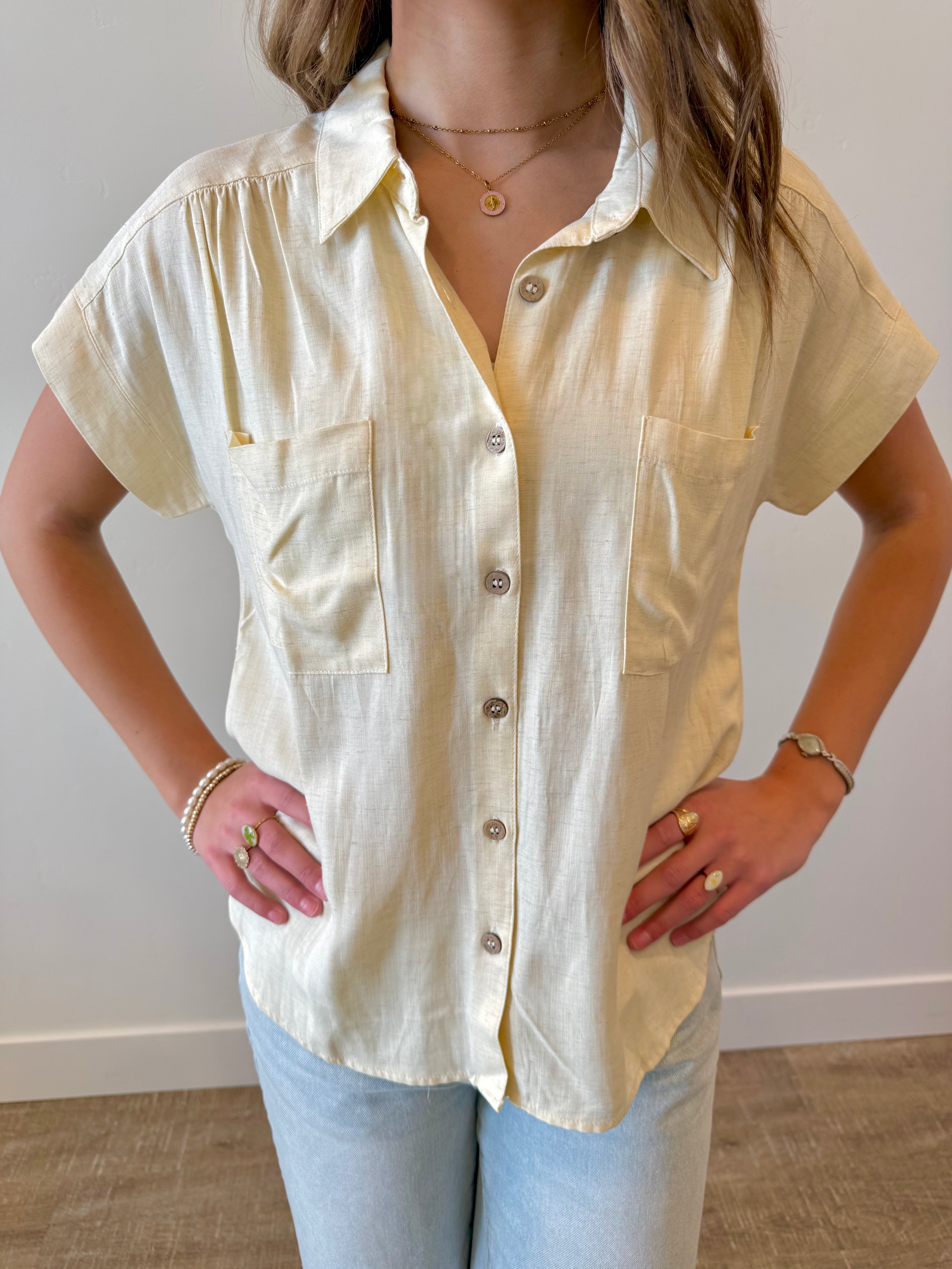 Meadow Button Down