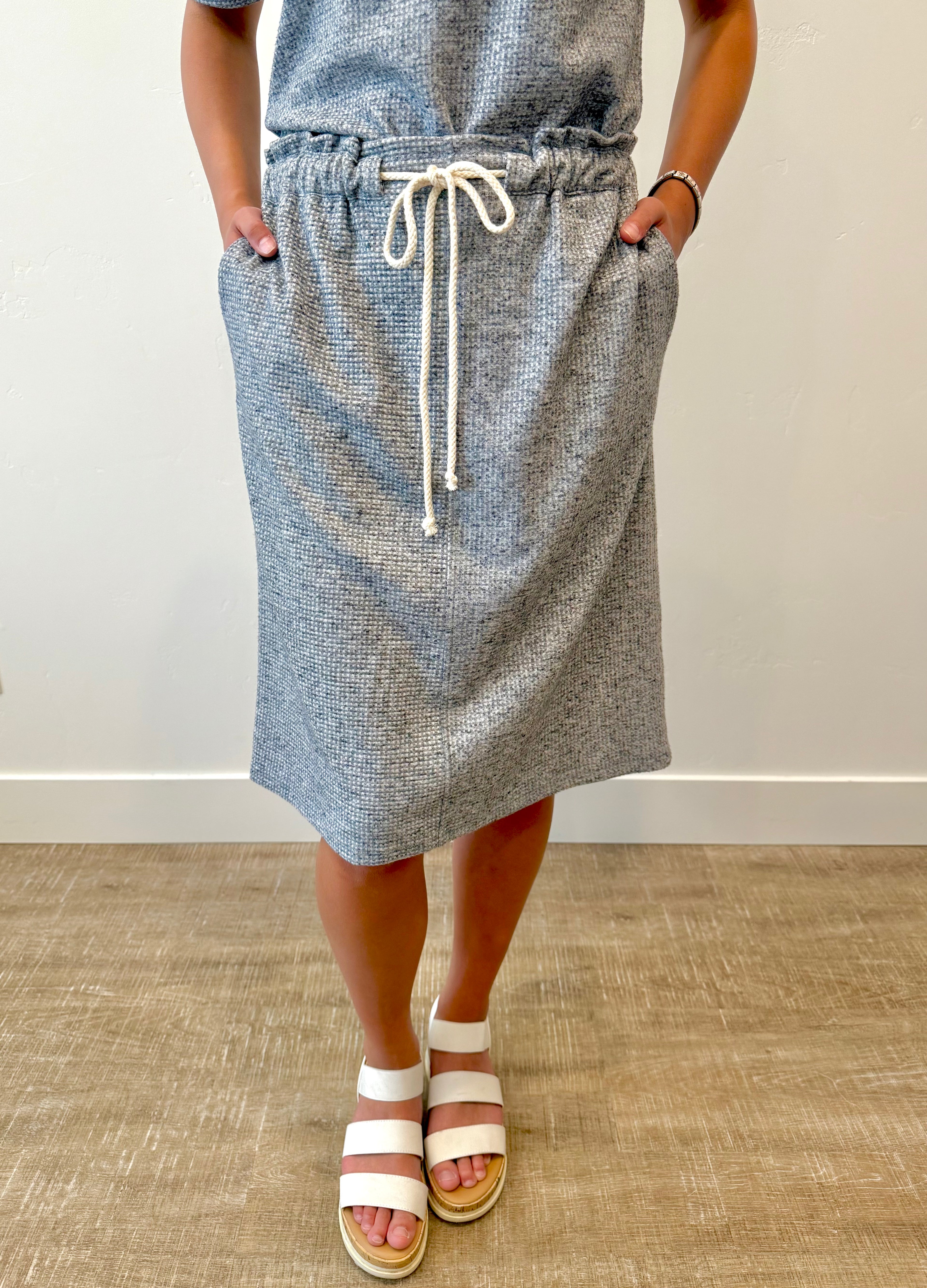 Shirley Textured Skirt