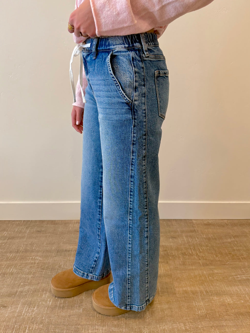 City Stroll Wide Leg Denim