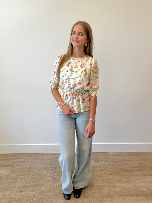 Blaise Floral Top