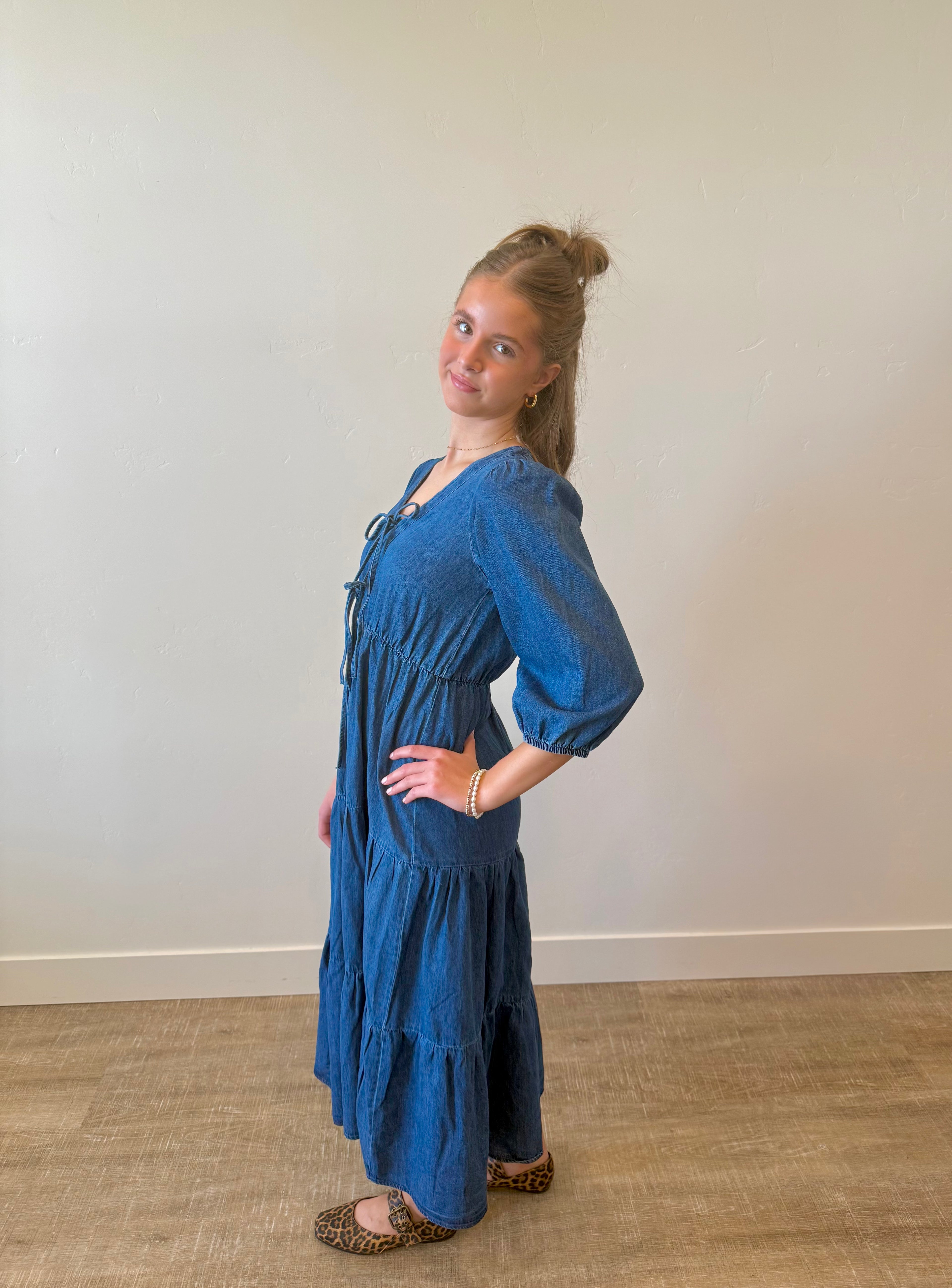 Mazie Front Tie Dress