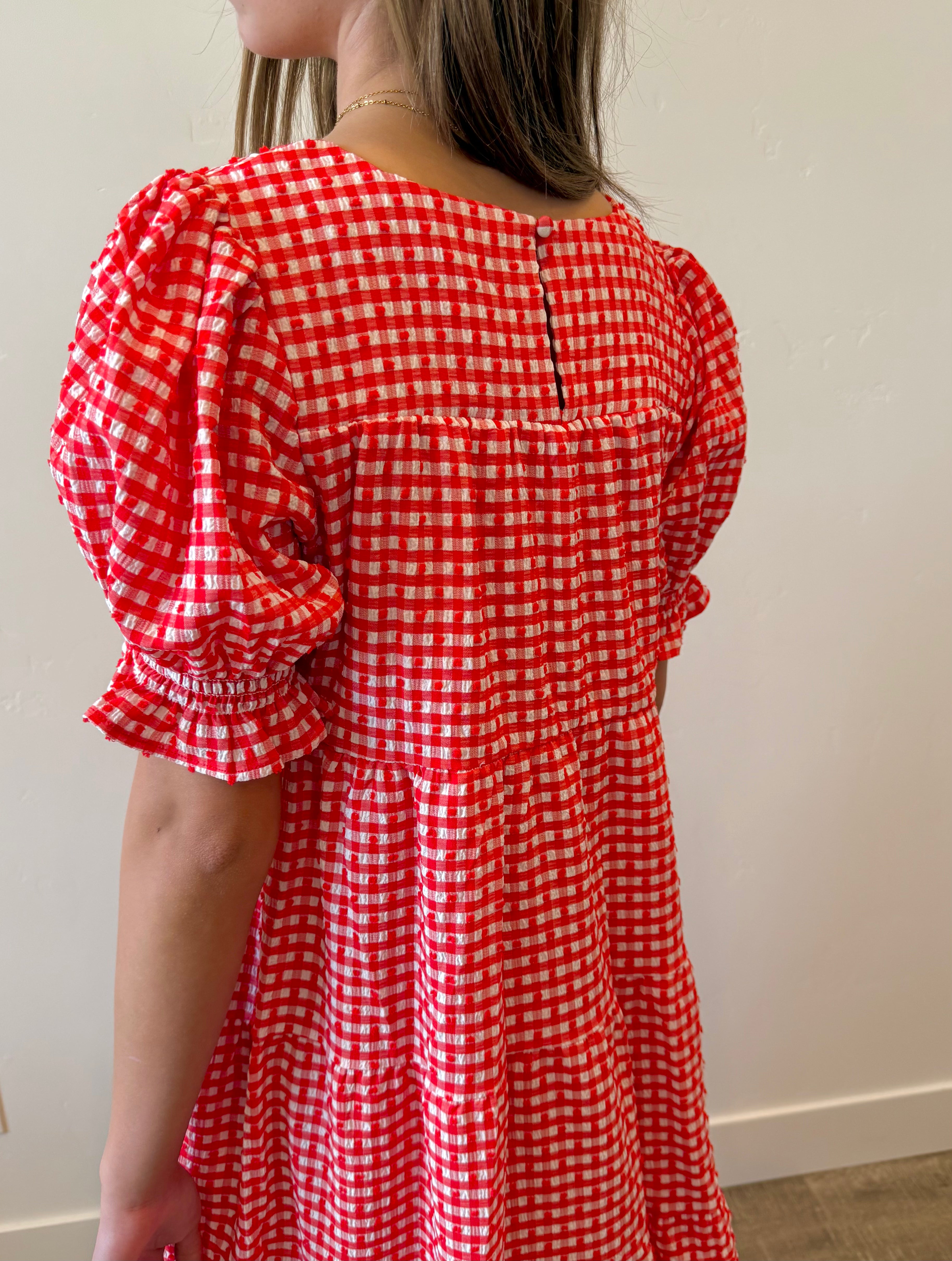 Amelia Gingham Dress
