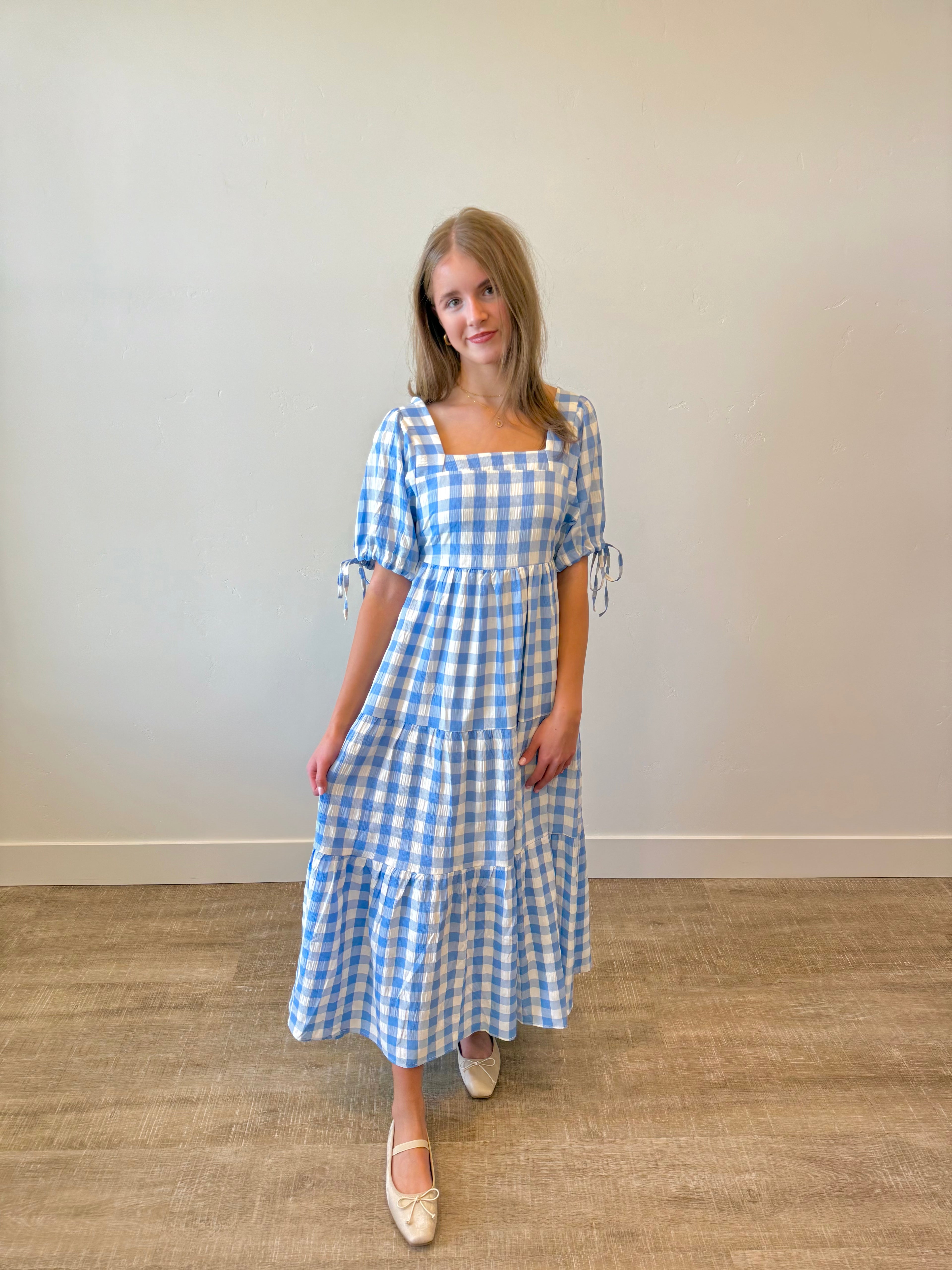 Sailor Plaid Dress